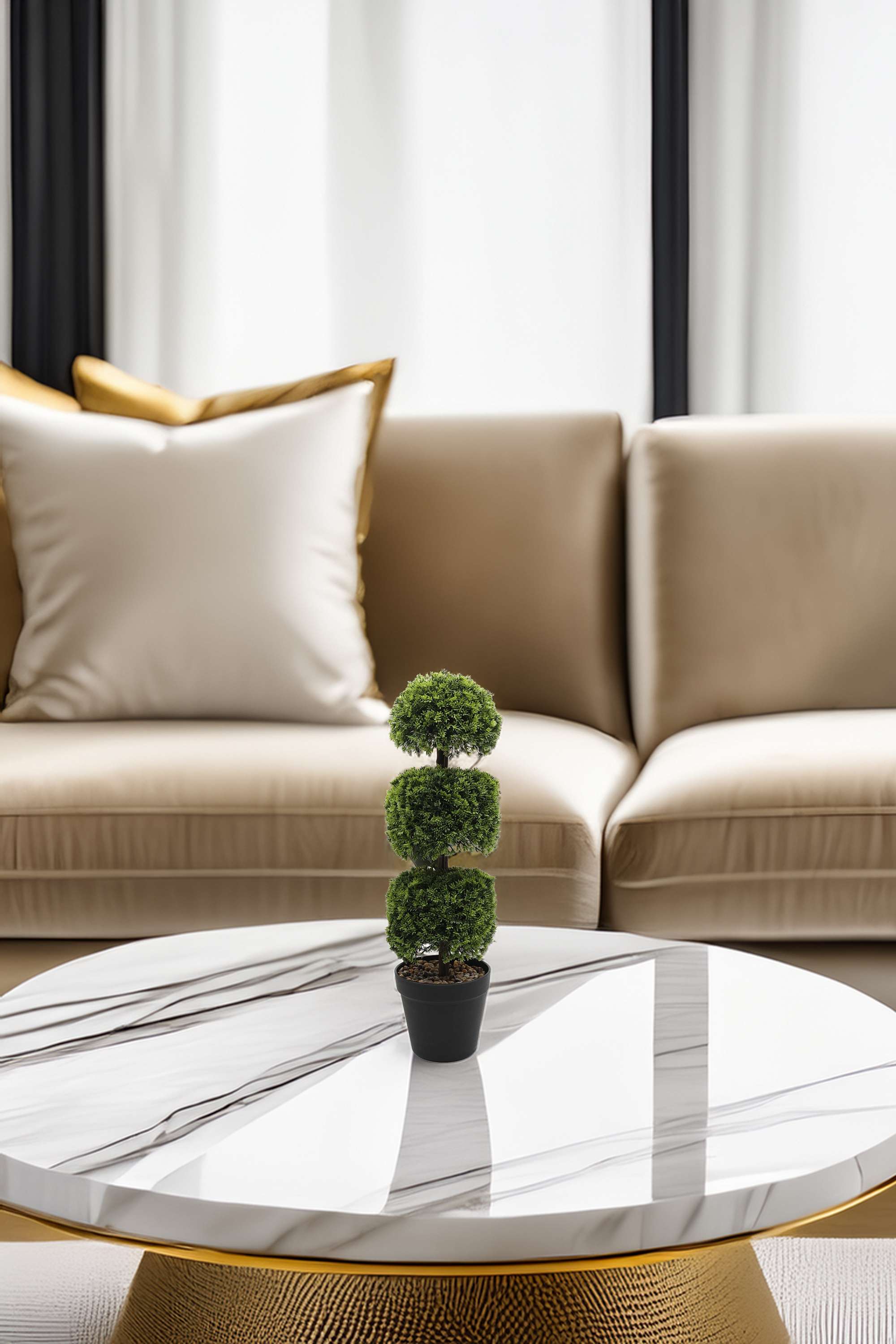 Noir-Ex-2-Tier-Boxwood-Tree-50-cm