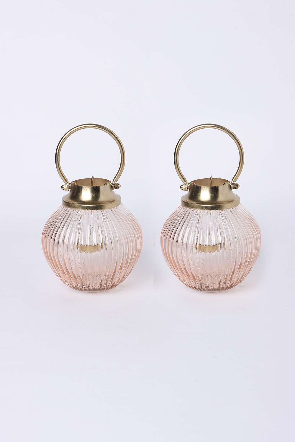 Amora-Glass-Tealight-Candle-Holder-Set-of-2-14-cm