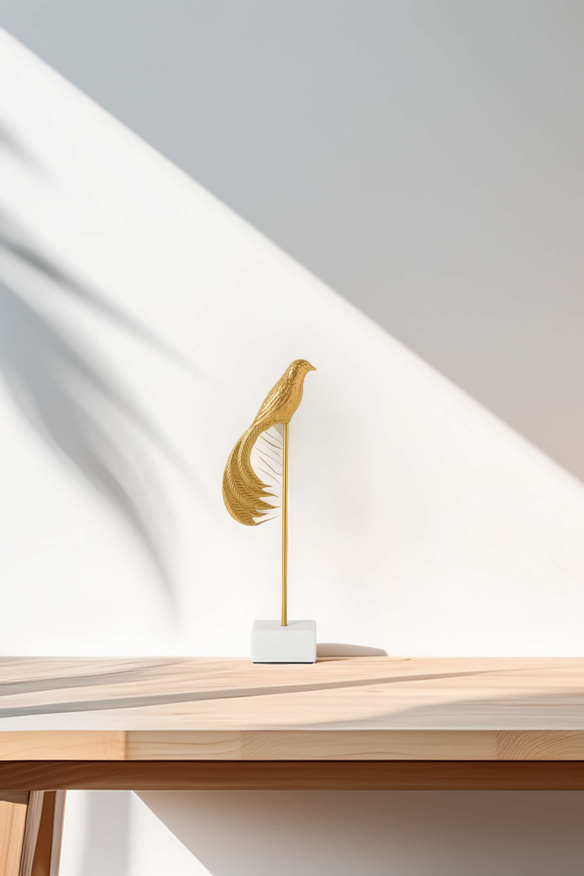 Eleora-Metal-Bird-Figurine-38-cm