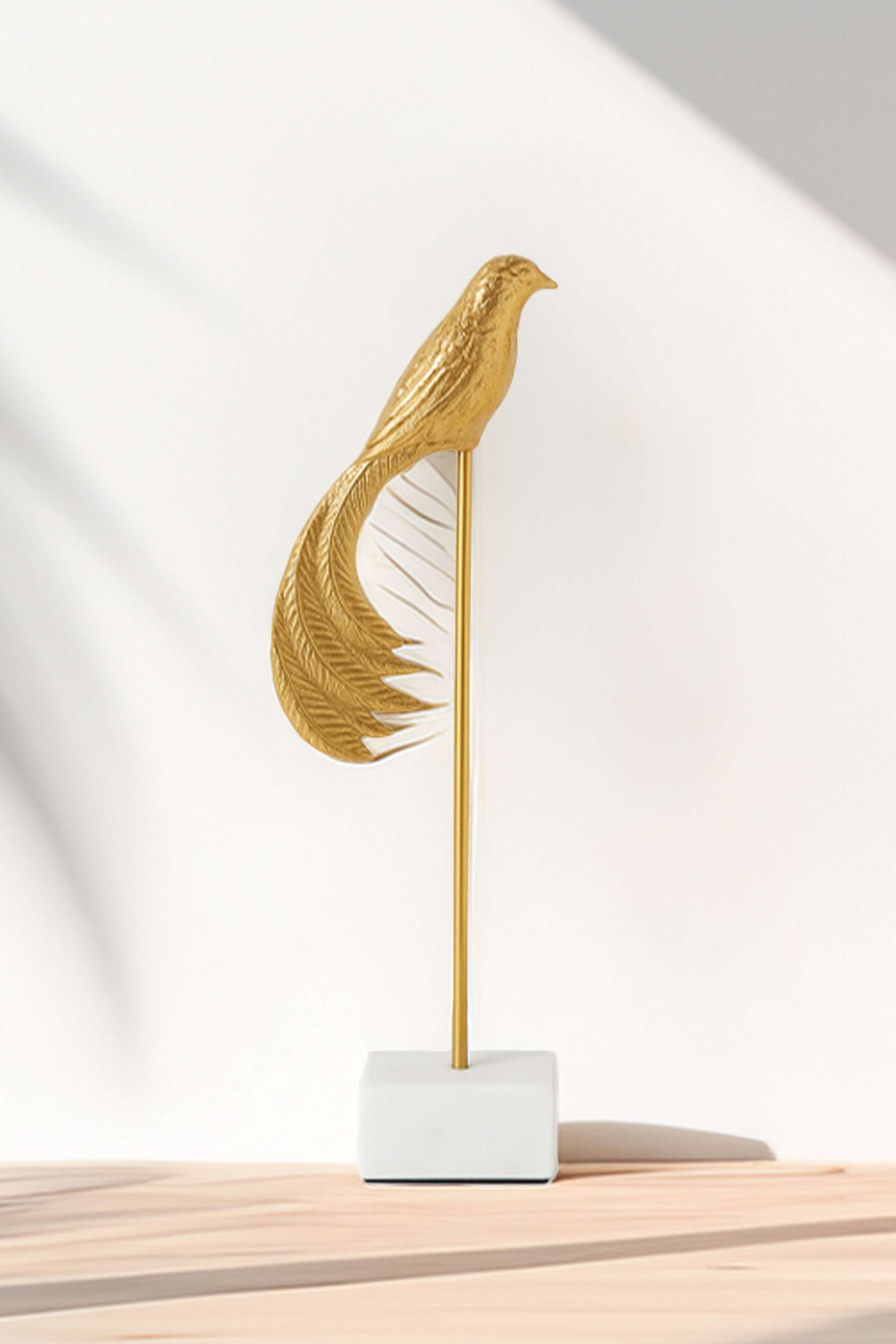 Eleora-Metal-Bird-Figurine-38-cm