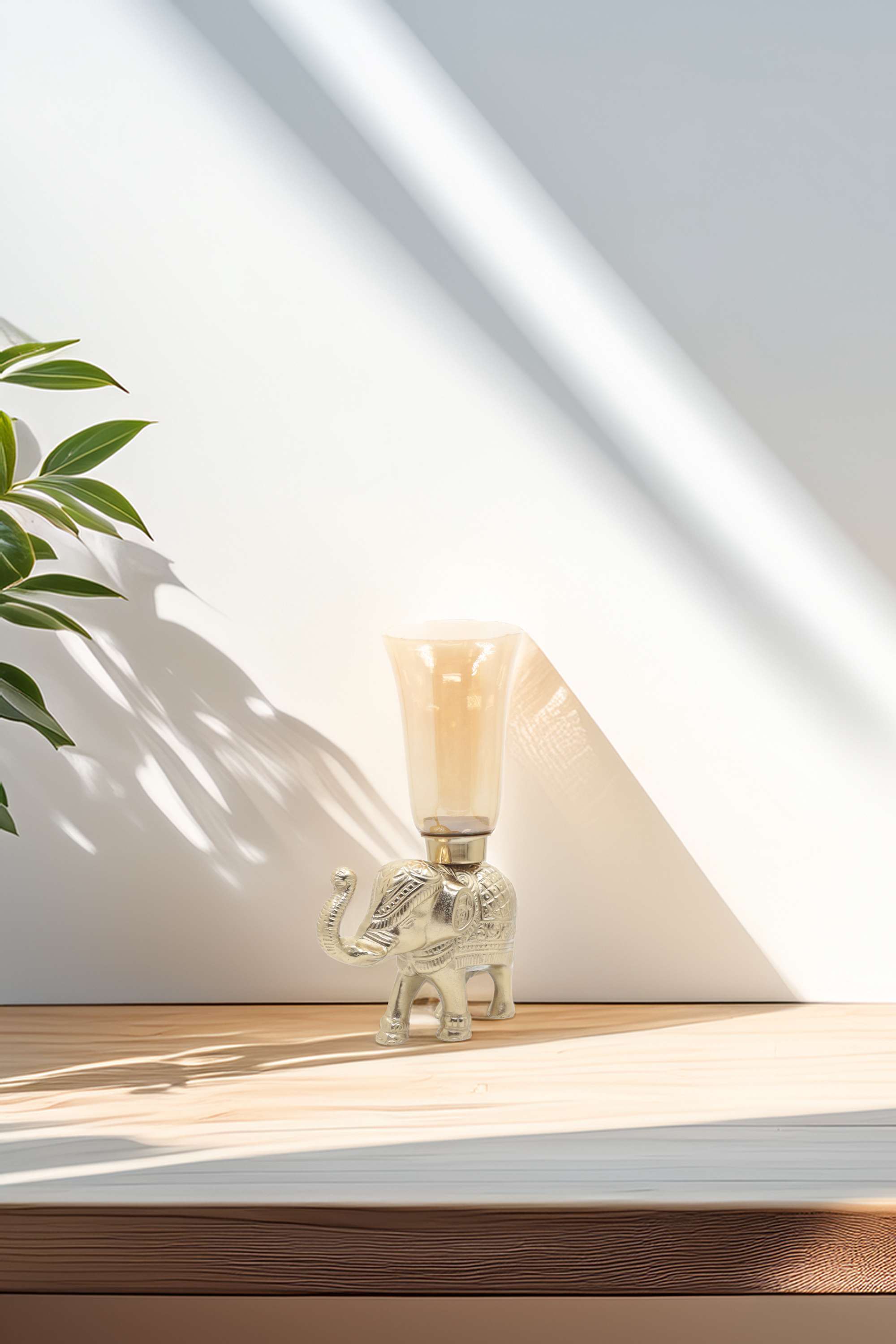 Eleora-Elephant-Metal-Candle-Stand-42-cm