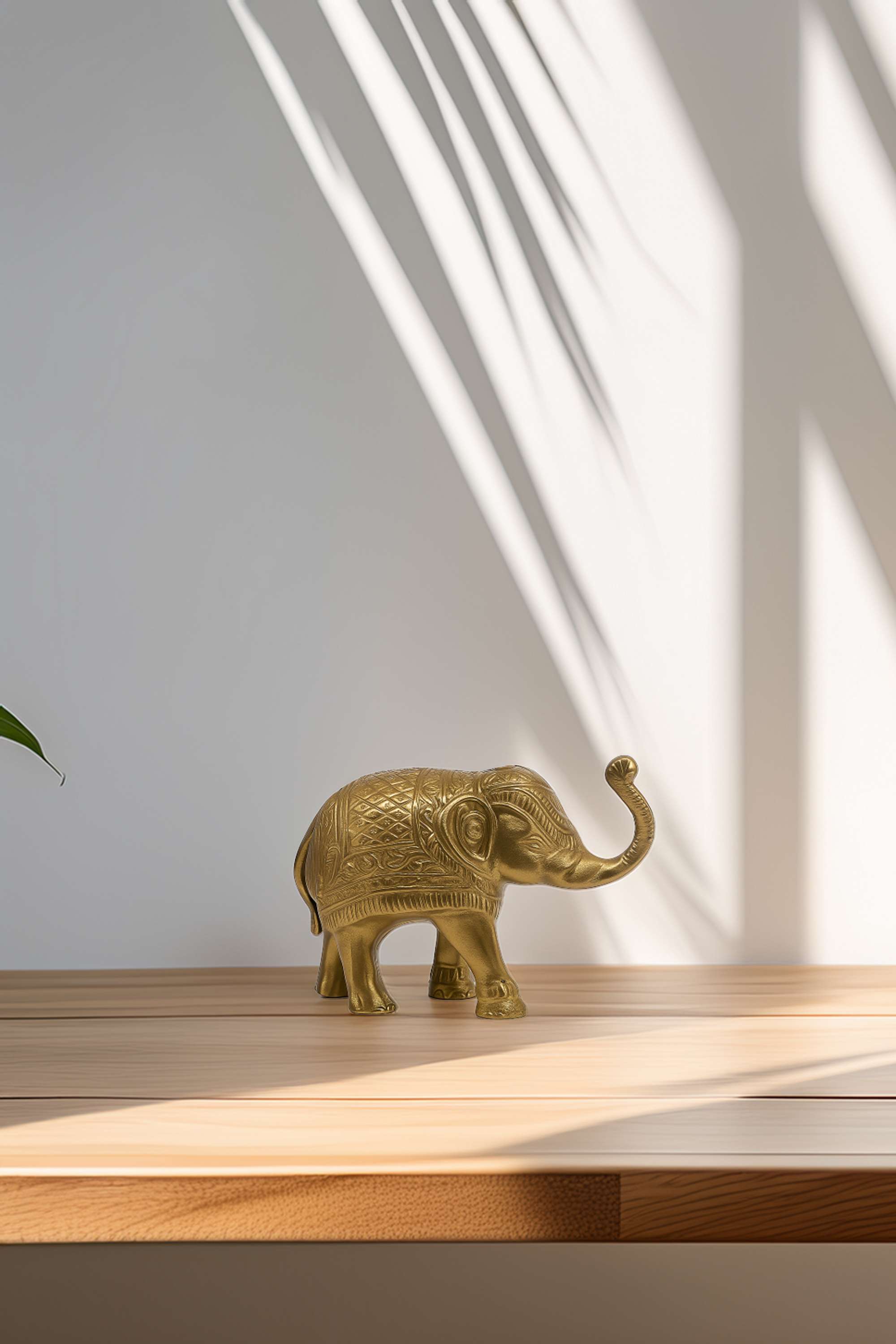 Eleora-Metal-Elephant-Figurine-14-cm