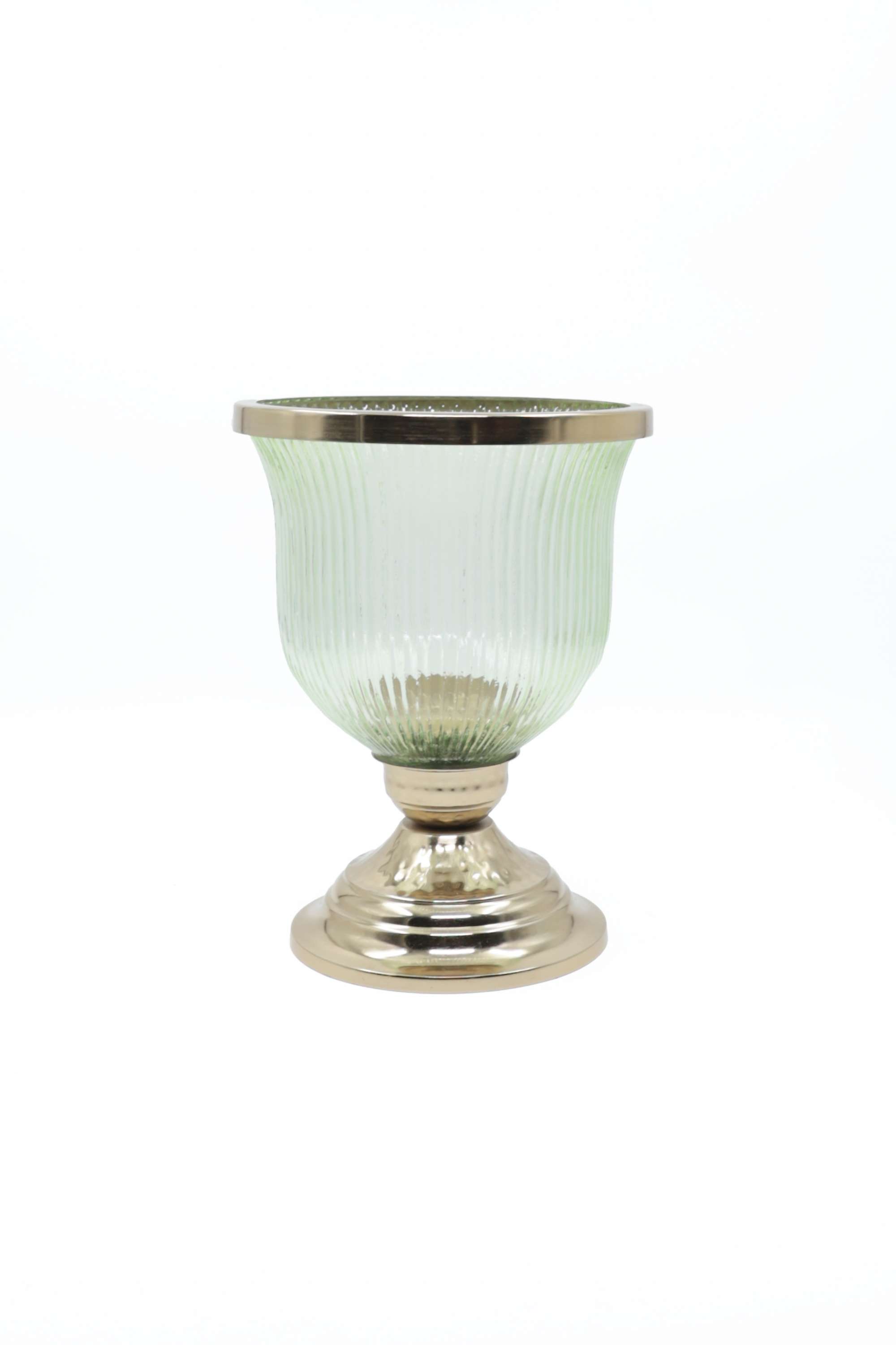 Eleora-Ribbed-Metal-Candle-Stand-37-cm