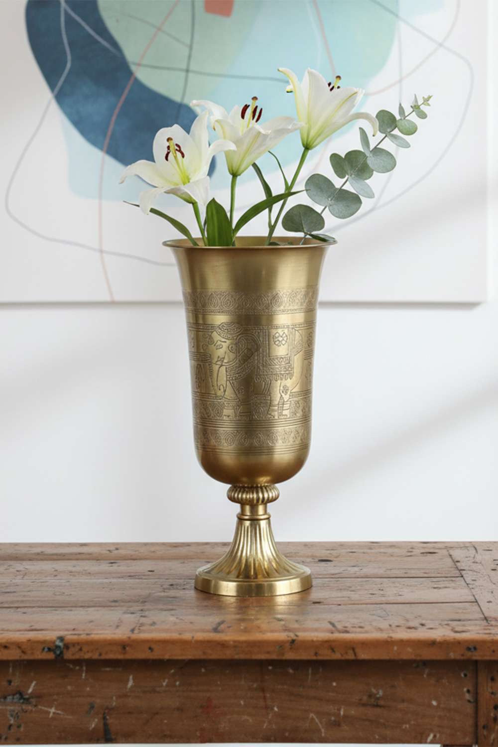 Eleora-Metal-Etched-Long-Vase-Gold-40-cm