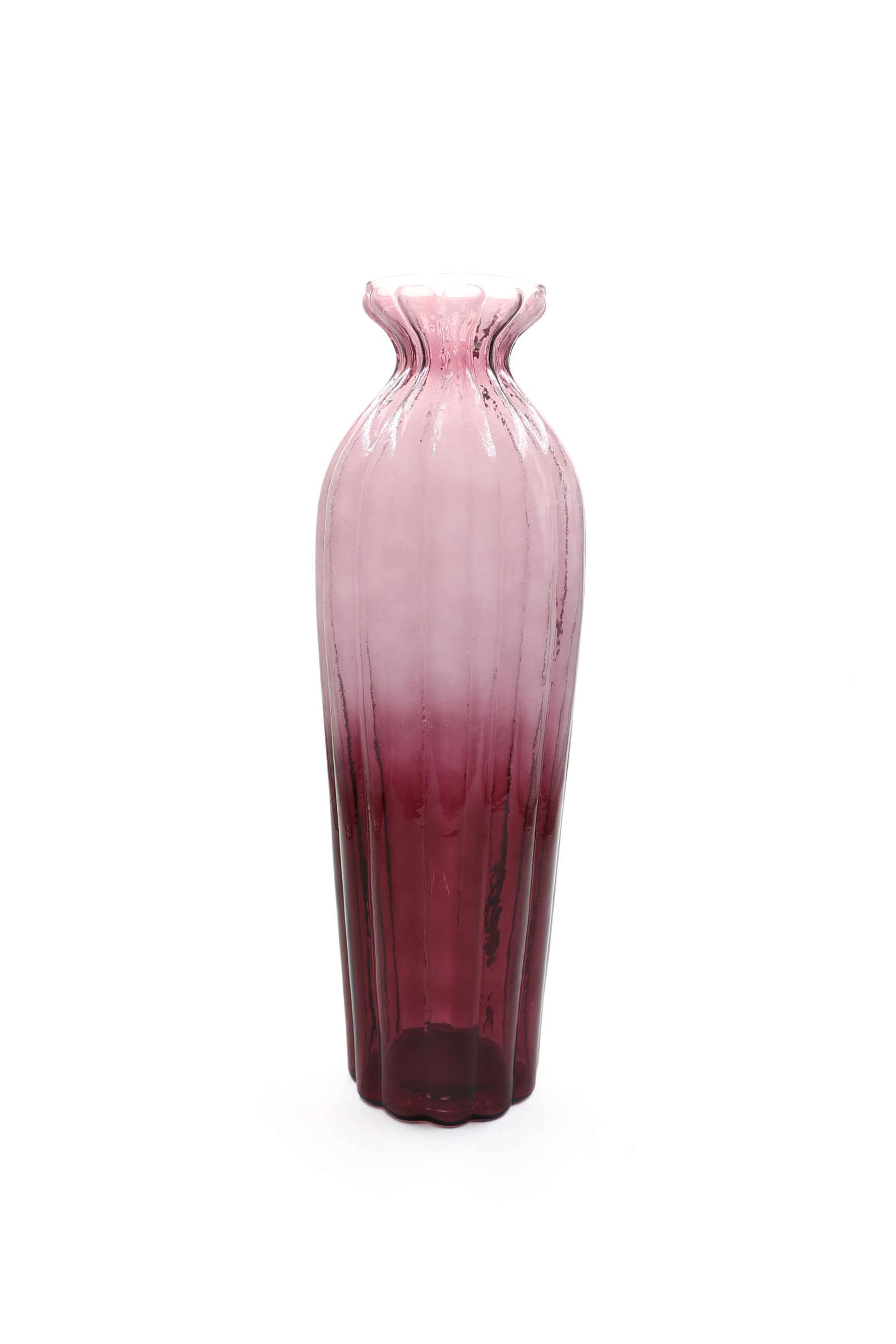 Amora-Long-Ribbed-Pink-Glass-Vase-46-cm
