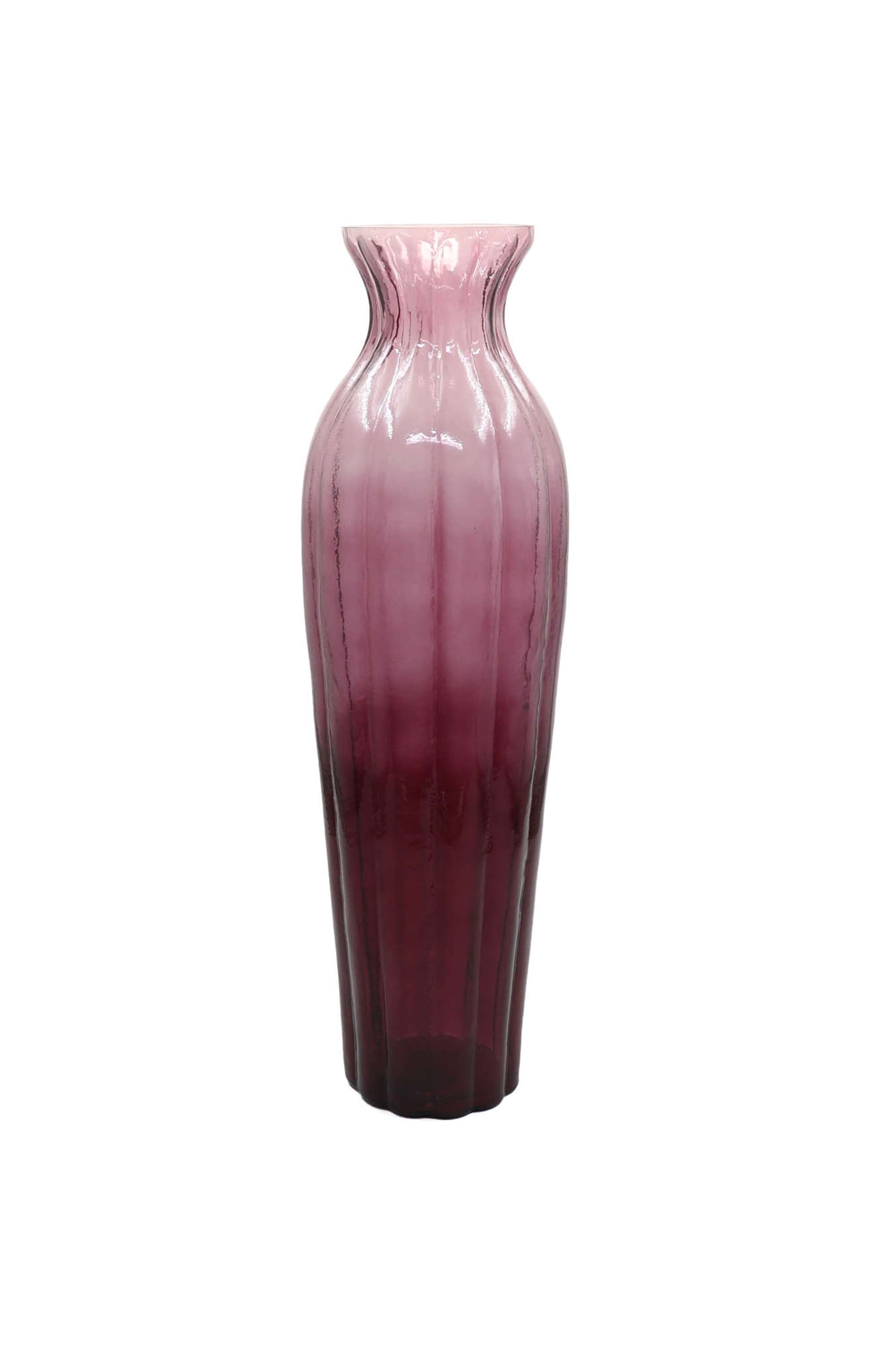 Amora-Long-Ribbed-Pink-Glass-Vase-56-cm
