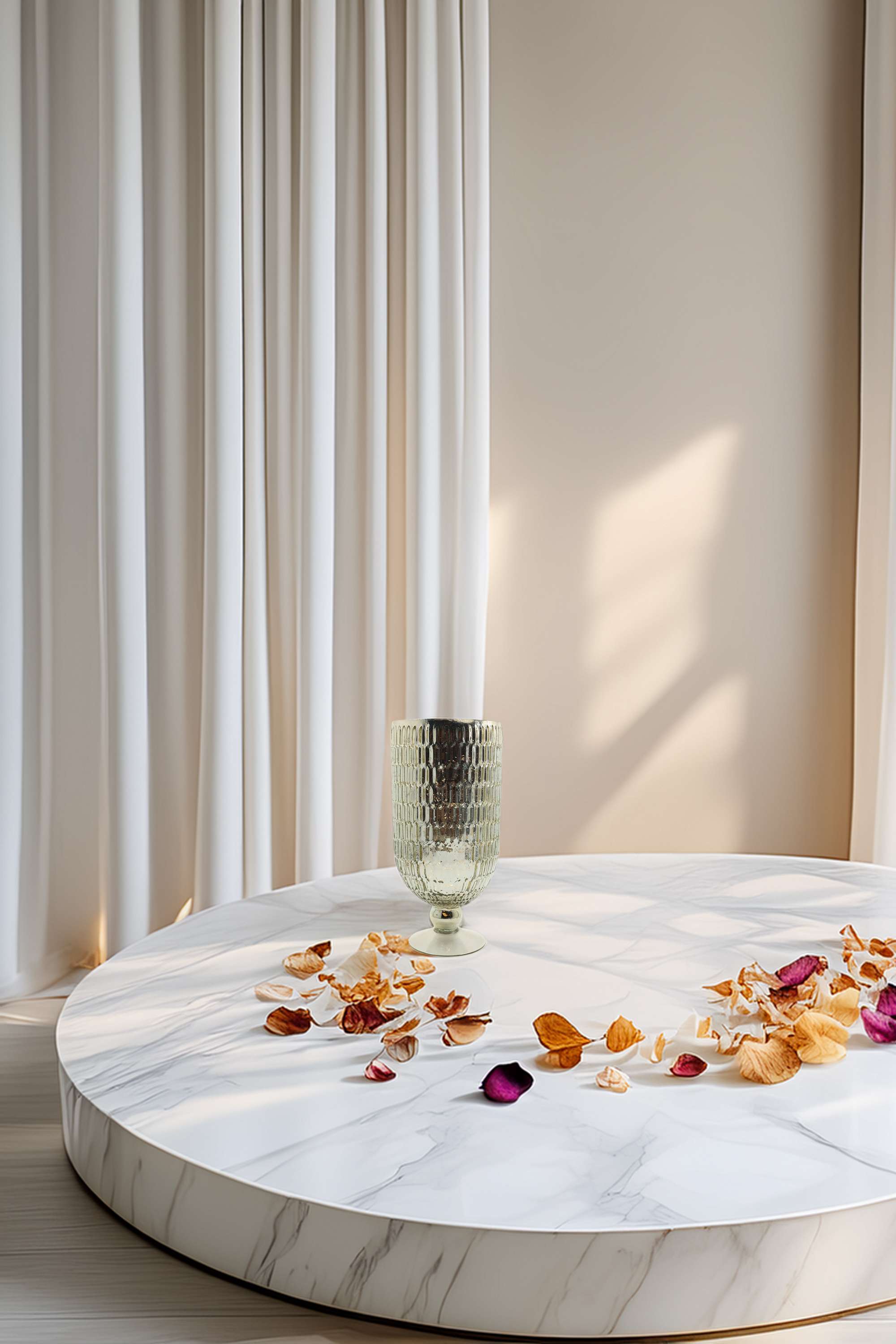 Ml-Textured-Glass-Hurricane-Mrcry-Fnsh-34-cm