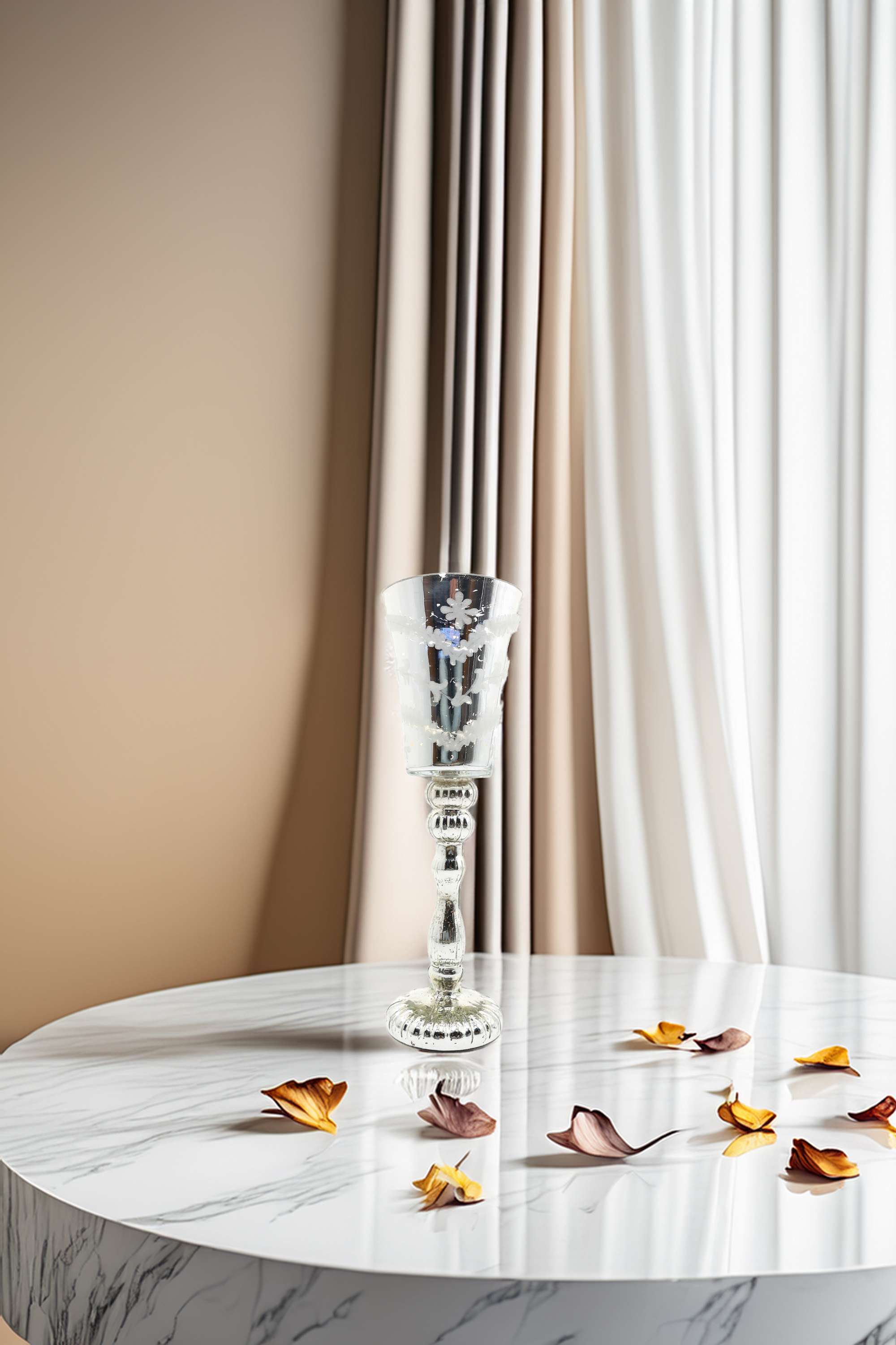 Gi-Flrl-Etched-Candle-Stand-Mrcy-Gld-38-cm