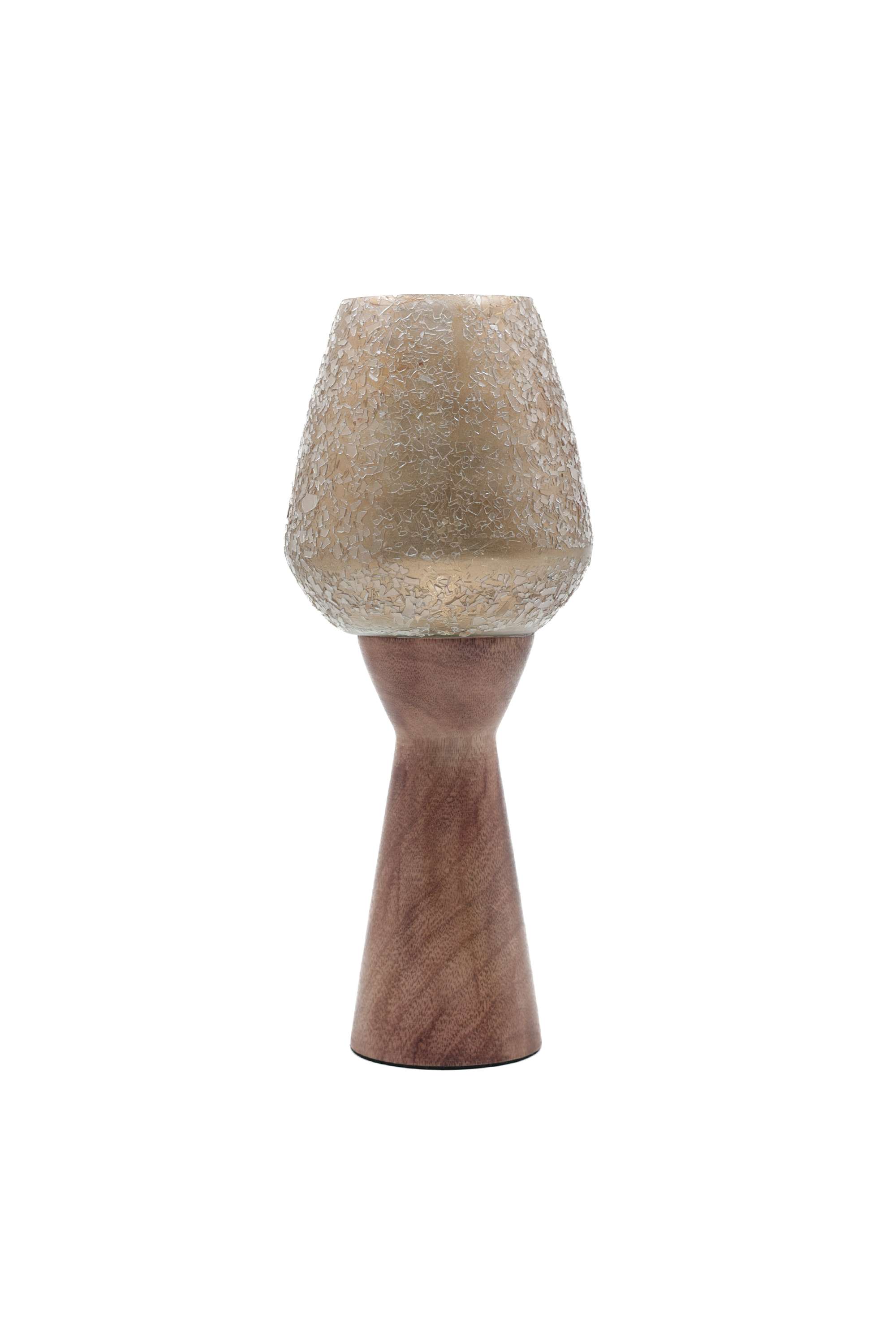 Uo-Wooden-Base-Mosaic-Candle-Stand-35-cm