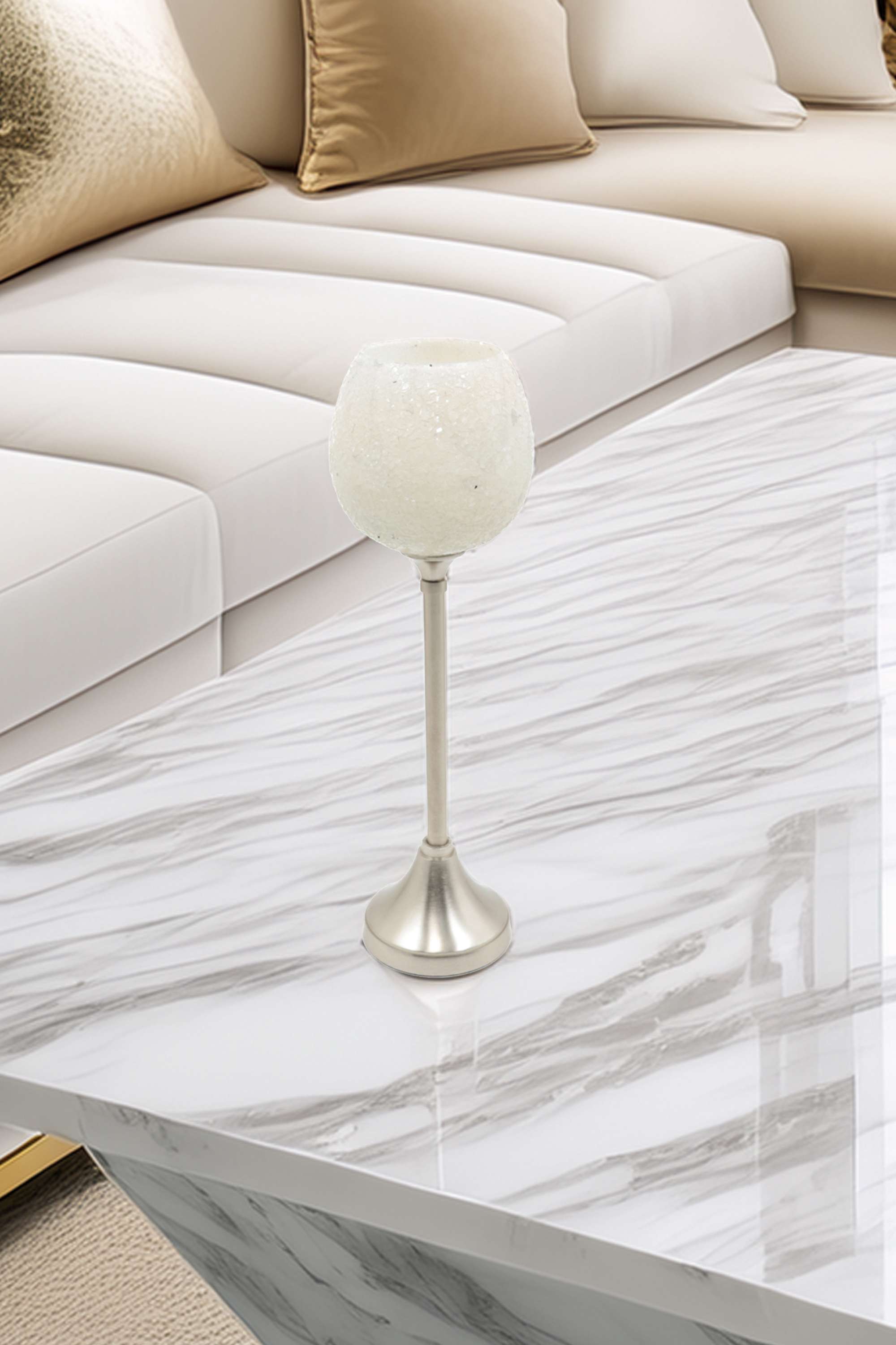 Ml-Metal-Stem-Mosaic-Candle-Stand-Grey-35-cm