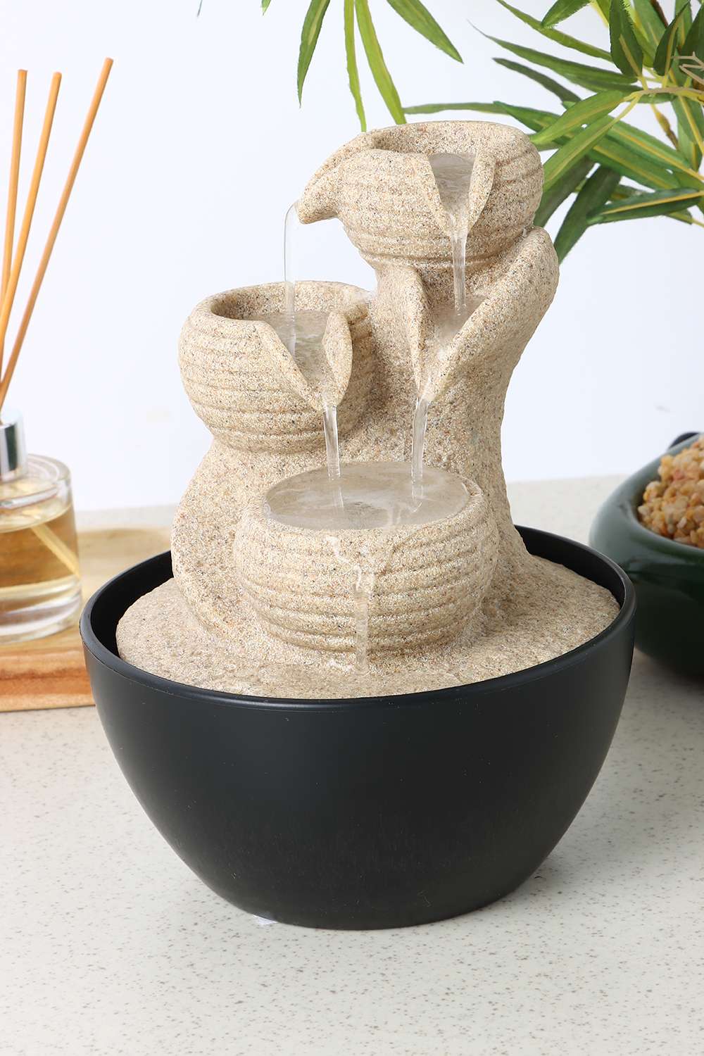 Aqua-Bliss-Mini-Brown-Zen-Fountain-Grey-18-cm