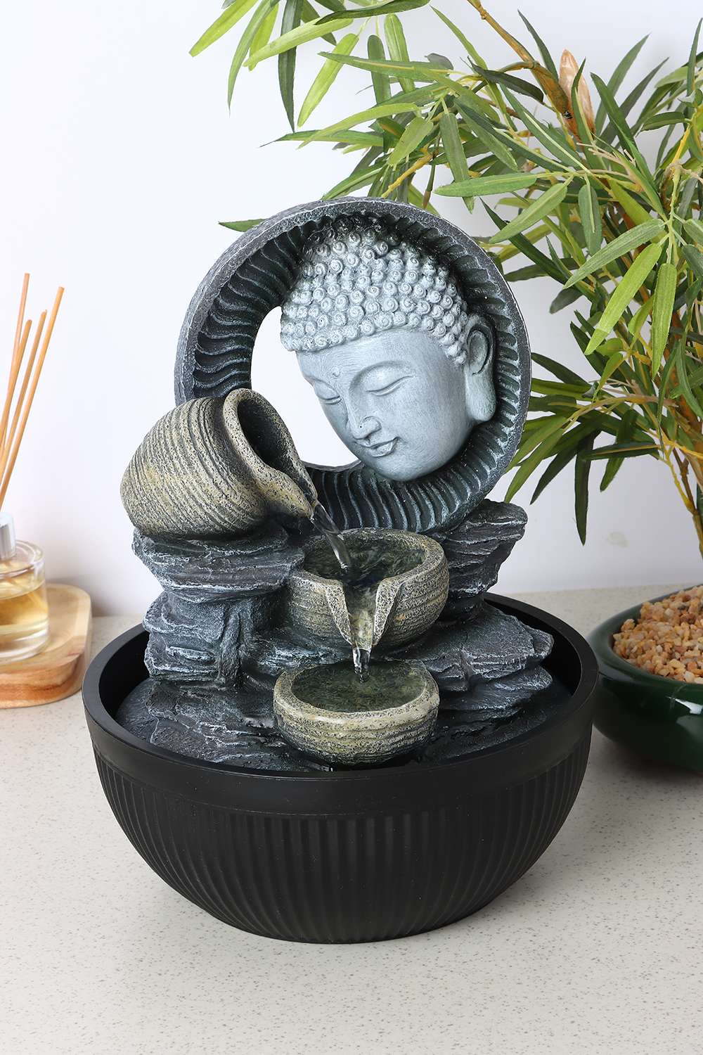 Aqua-Bliss-Mid-Buddha-With-Ball-Fountain-28-cm