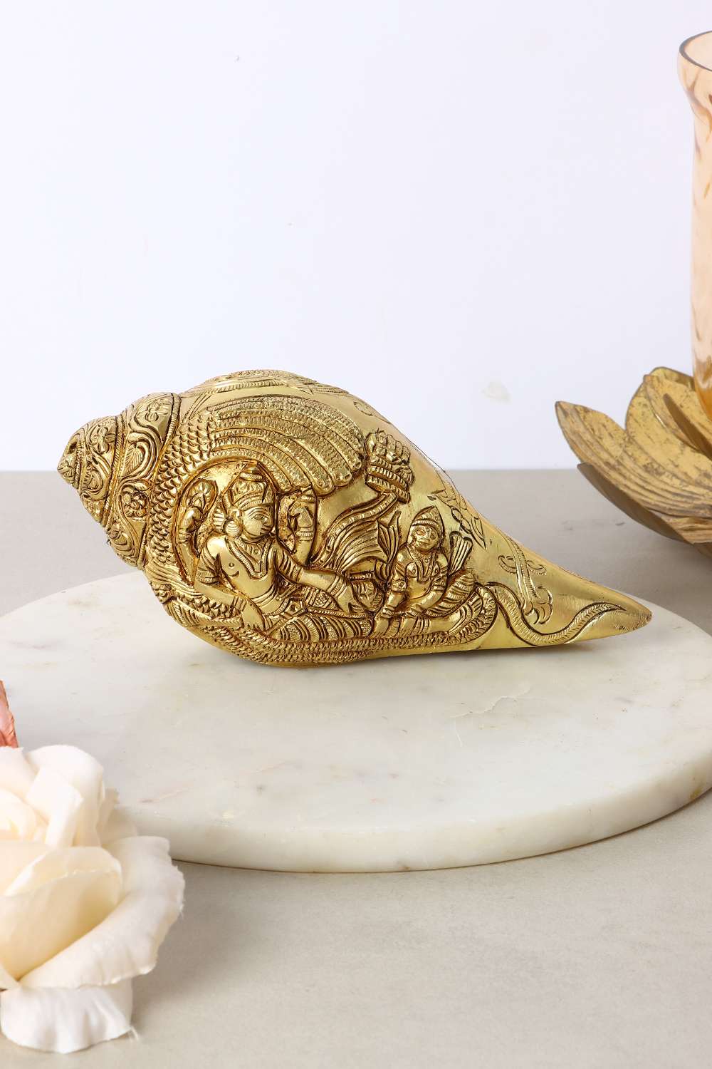 Mysa-Traditional-Narayan-Figurine-Brass-Showpieces-21-x-7.7-x-7.7-Cm