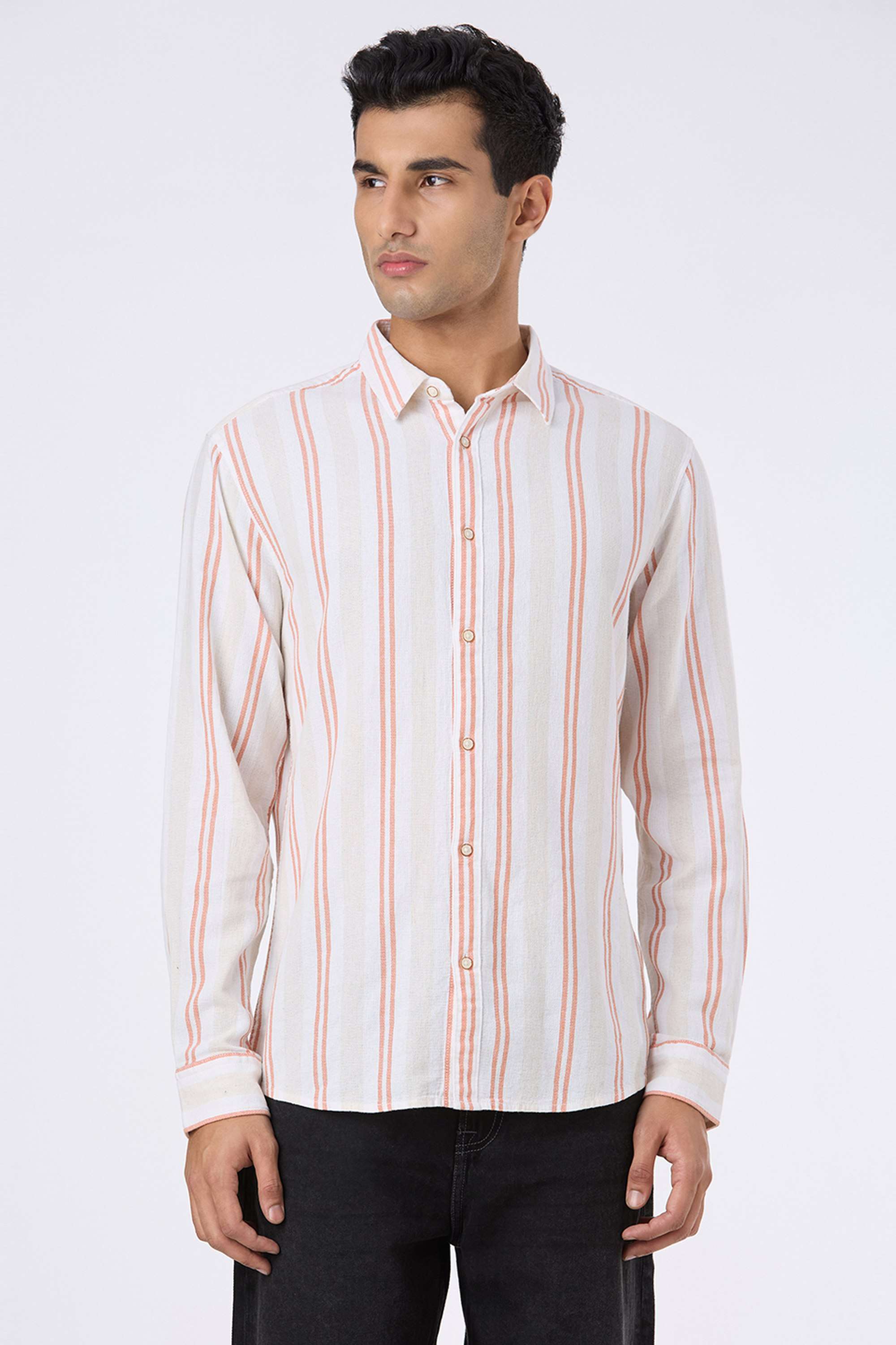 Stripes-Cotton-Blend-Regular-Fit-Men-s-Shirt