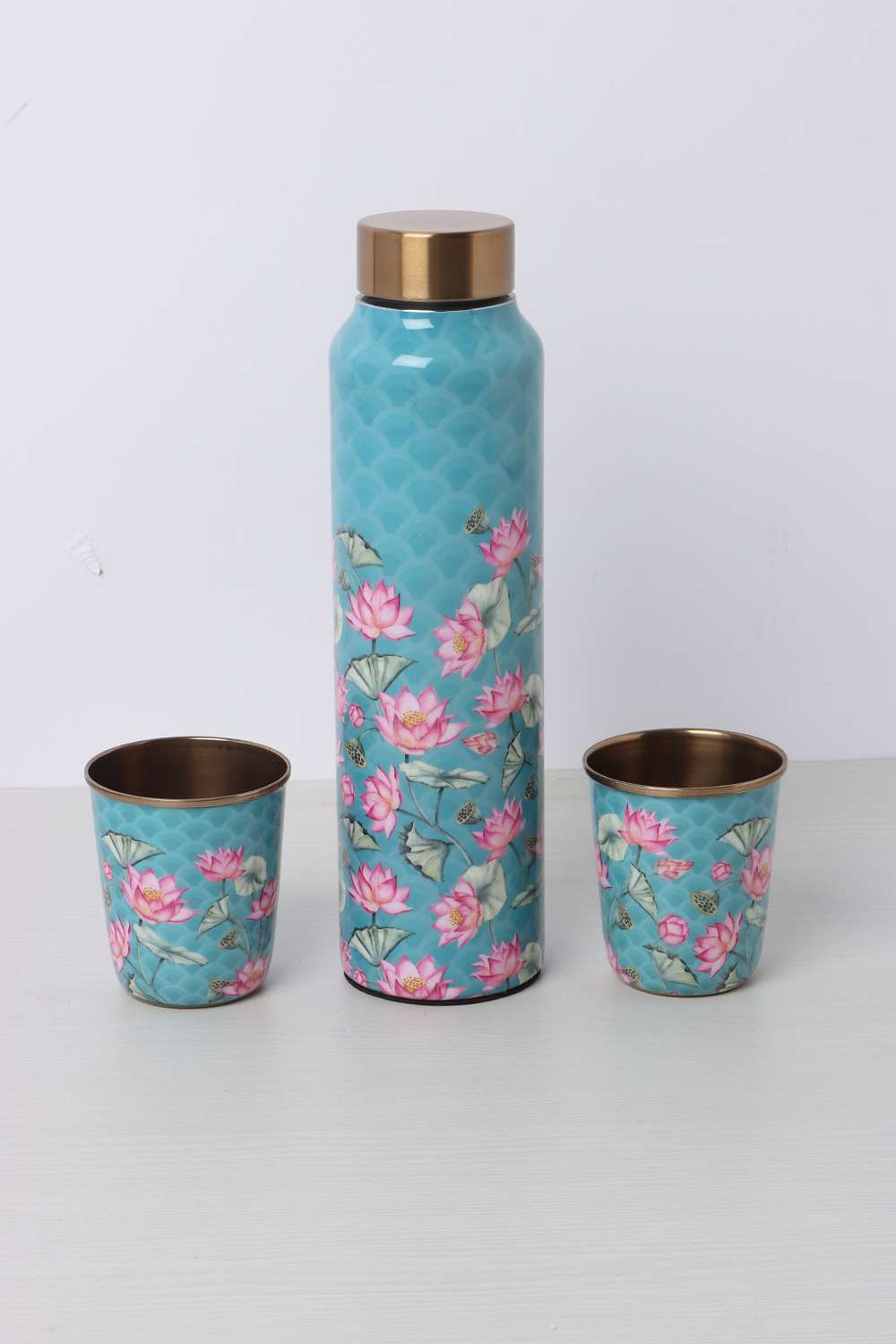 Amora-Steel-Bottle-With-2-Tumblers