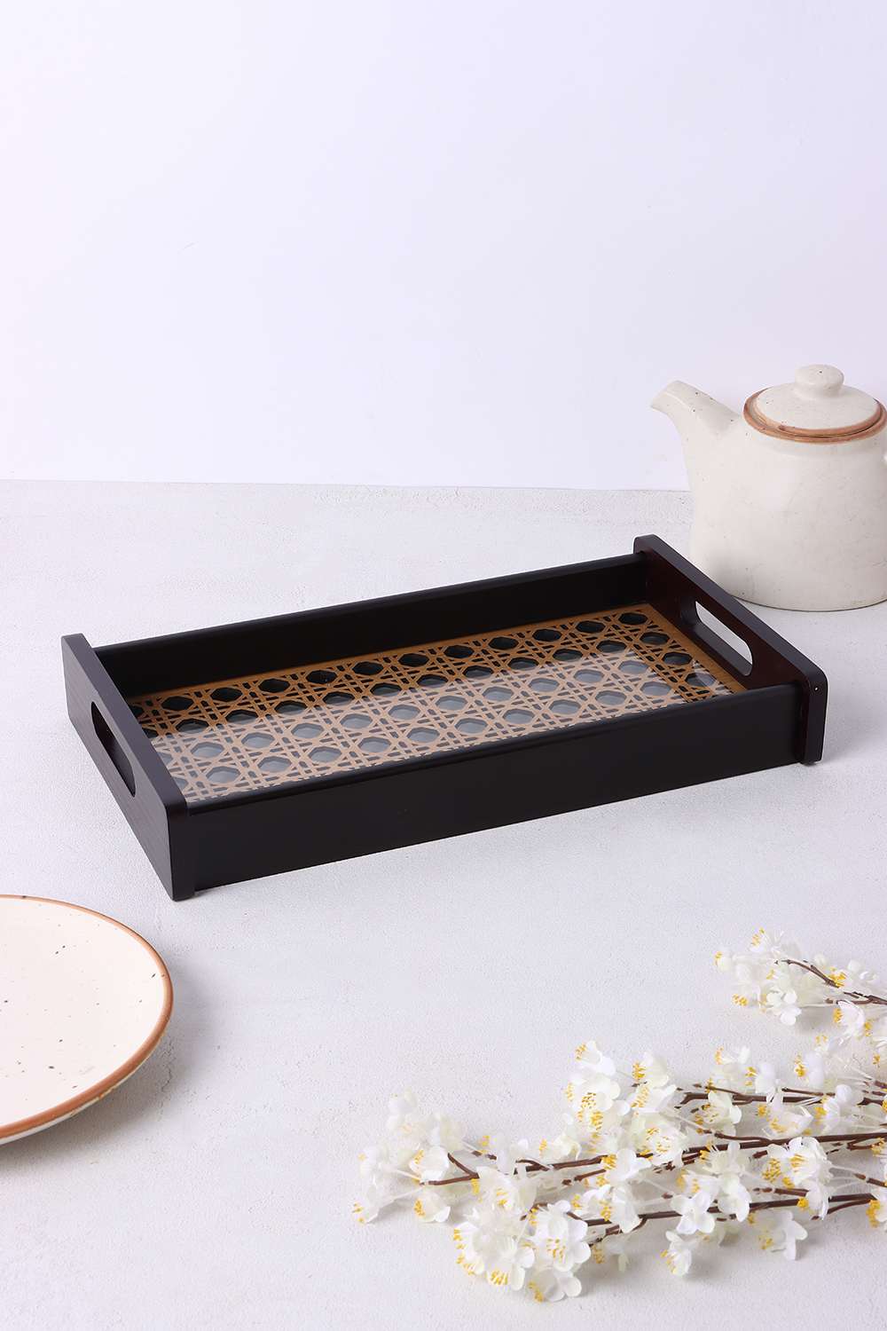 Global-Indian-Laser-Cut-Tray-Sml-25X20Cm