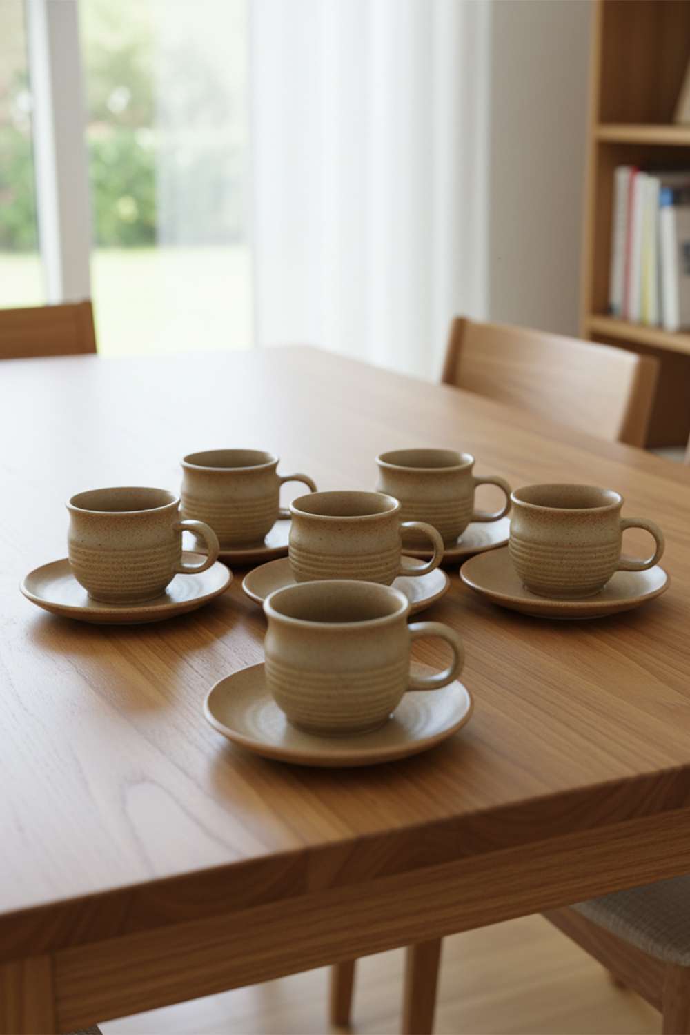 Bella-Terra-Cup-&-Saucer-Set-of-6-Tera-200Ml