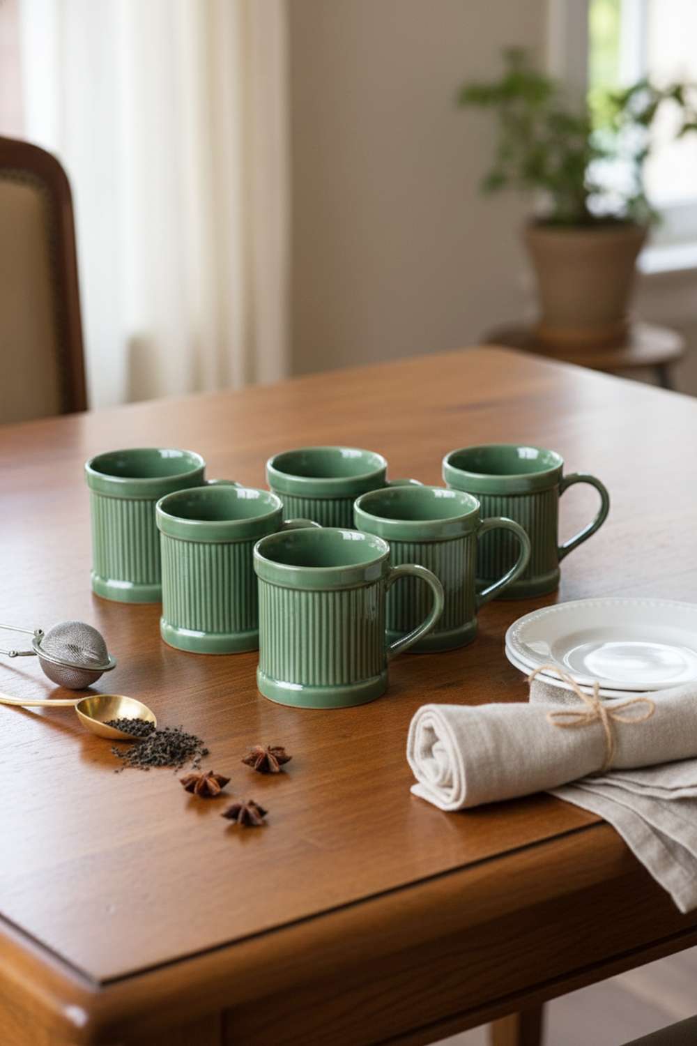 Bella-Ripple-Nouveau-Tea-Mug-Set-of-6-220Ml