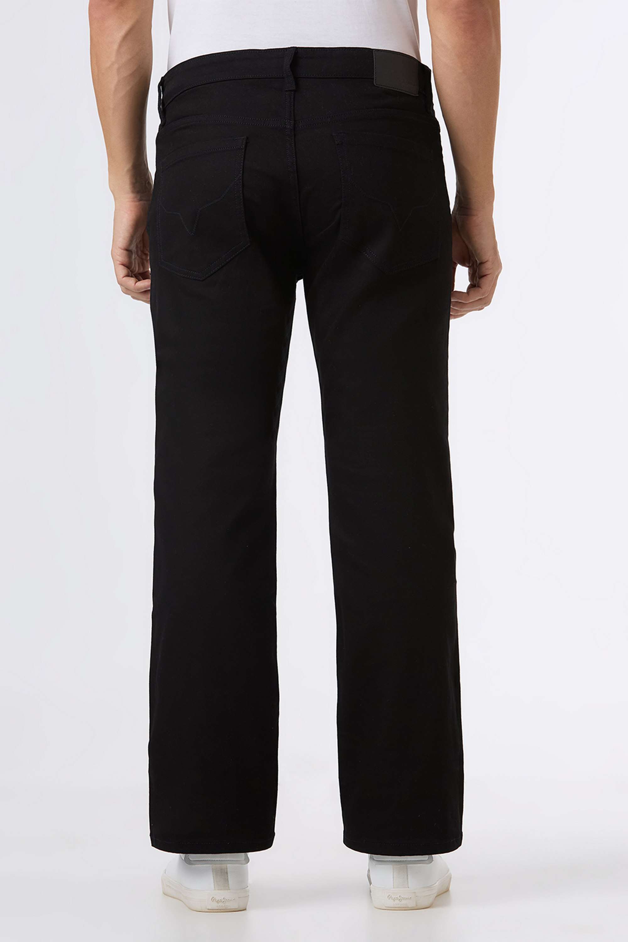 Solid-Cotton-Blend-Slim-Fit-Men-s-Jeans