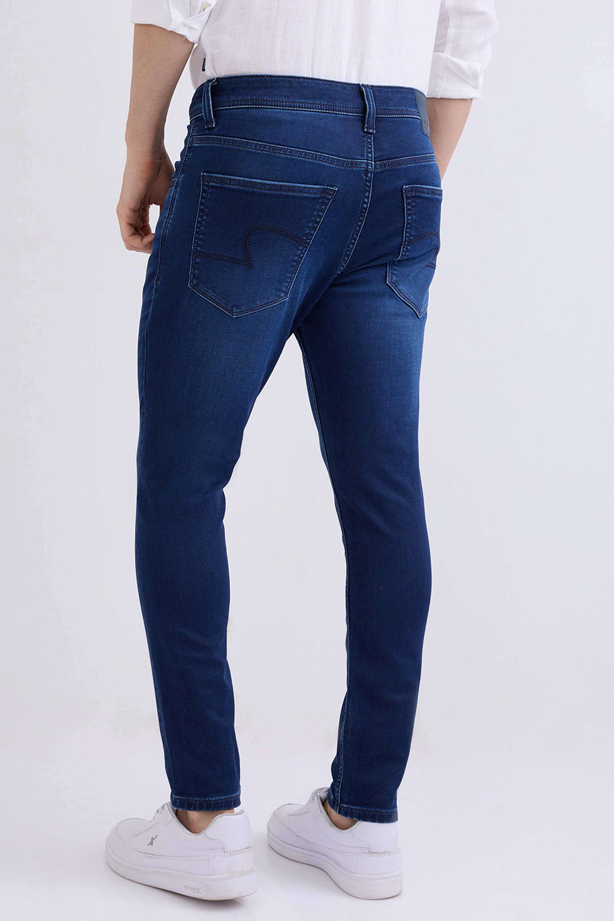 Dark-Wash-Cotton-Slim-Fit-Men-s-Jeans