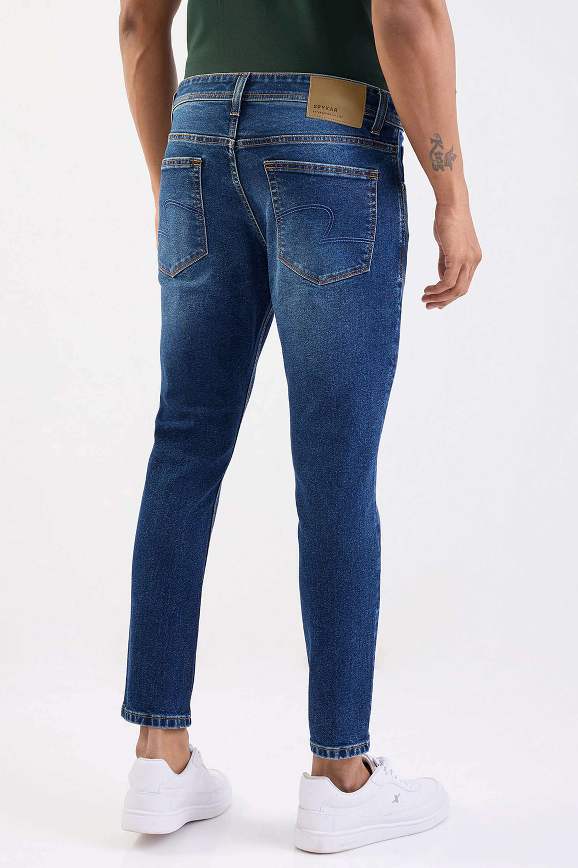 Light-Wash-Cotton-Slim-Fit-Men-s-Jeans