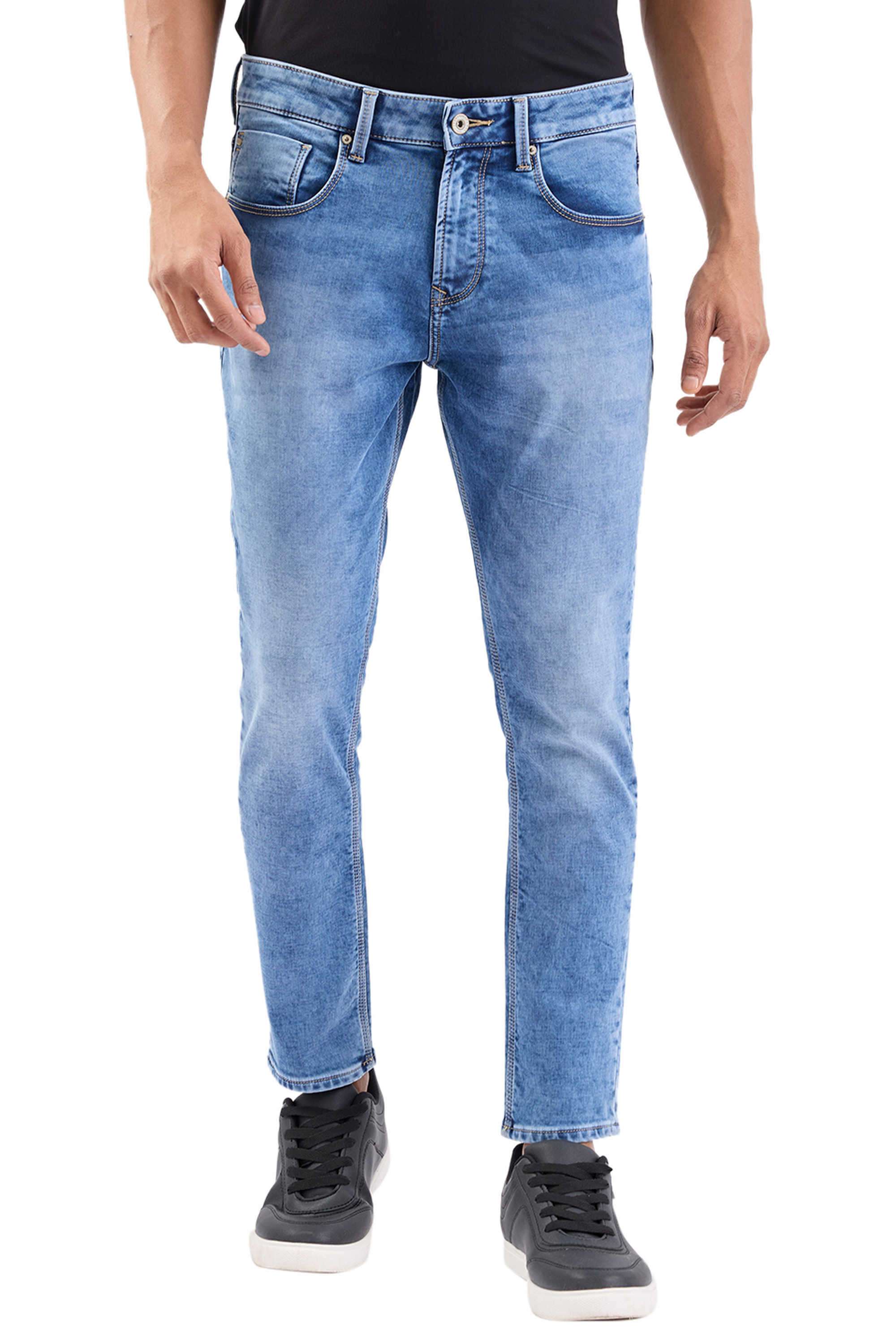 Solid-Cotton-Regular-Fit-Men-s-Jeans