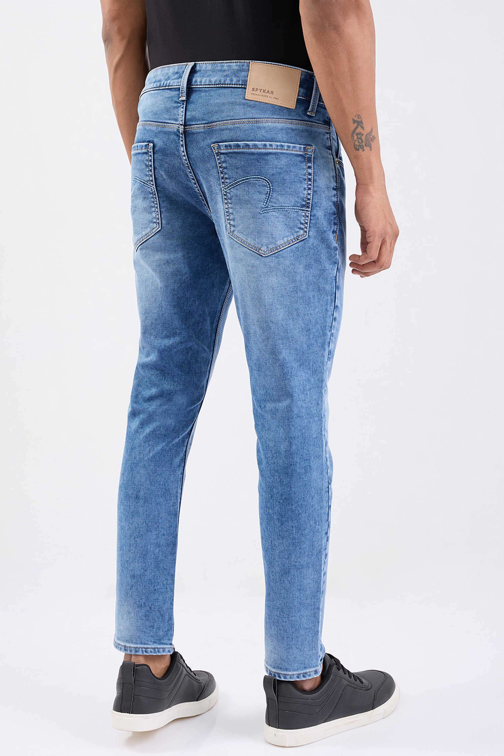 Solid-Cotton-Regular-Fit-Men-s-Jeans