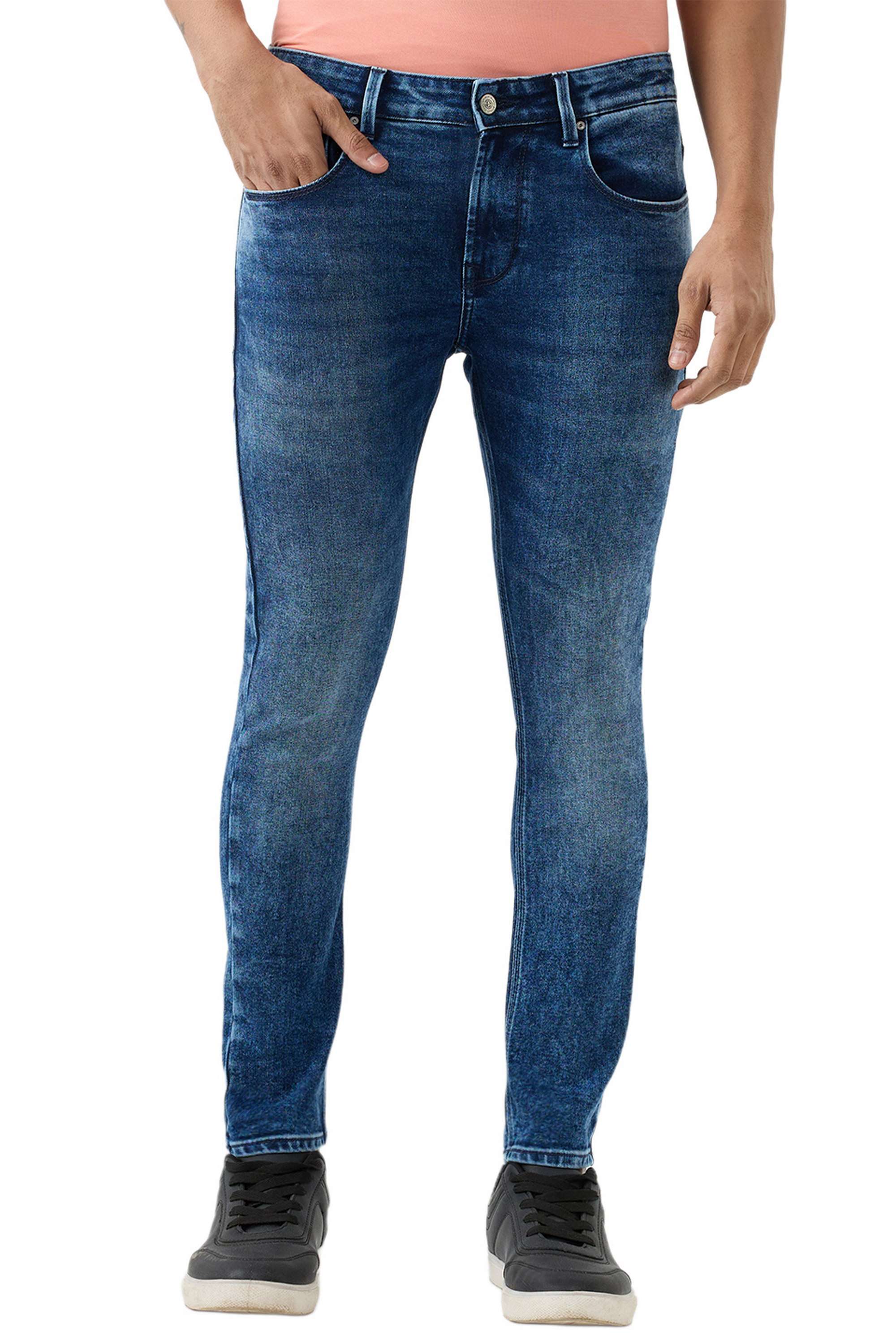 Solid-Cotton-Stretch-Slim-Fit-Men-s-Jeans