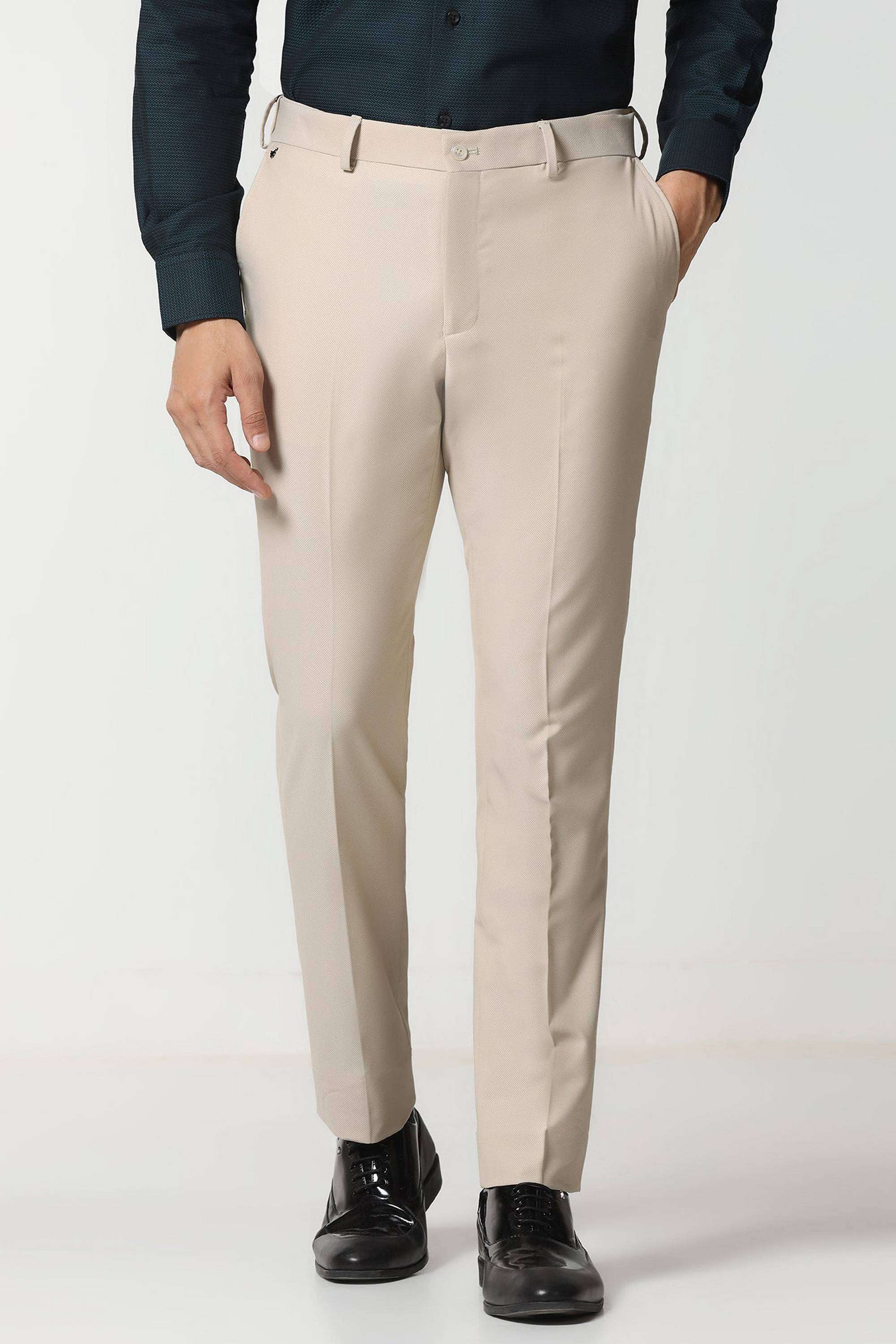 Checks-Polyester-Blend-Super-Slim-Fit-Men-s-Trousers