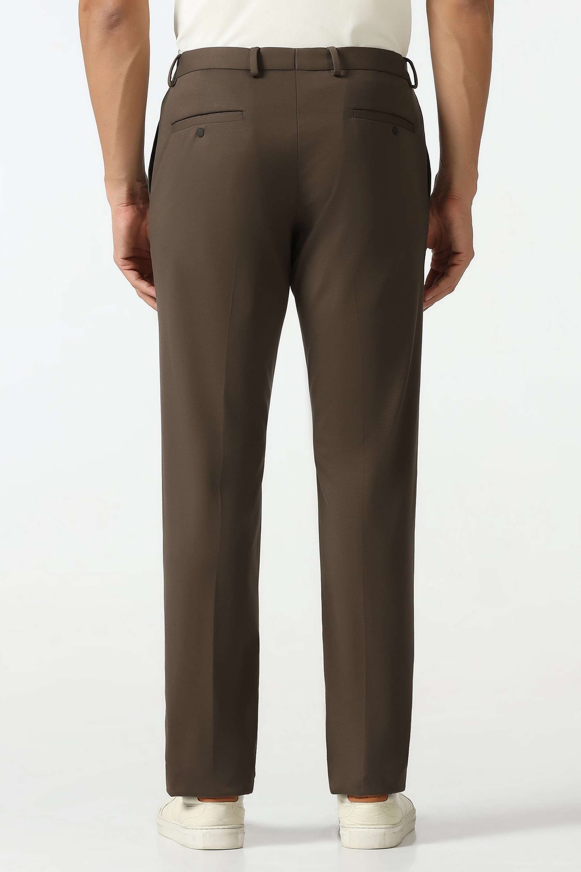 Solid-Blended-Fabric-Slim-Fit-Men-s-Formal-Trousers