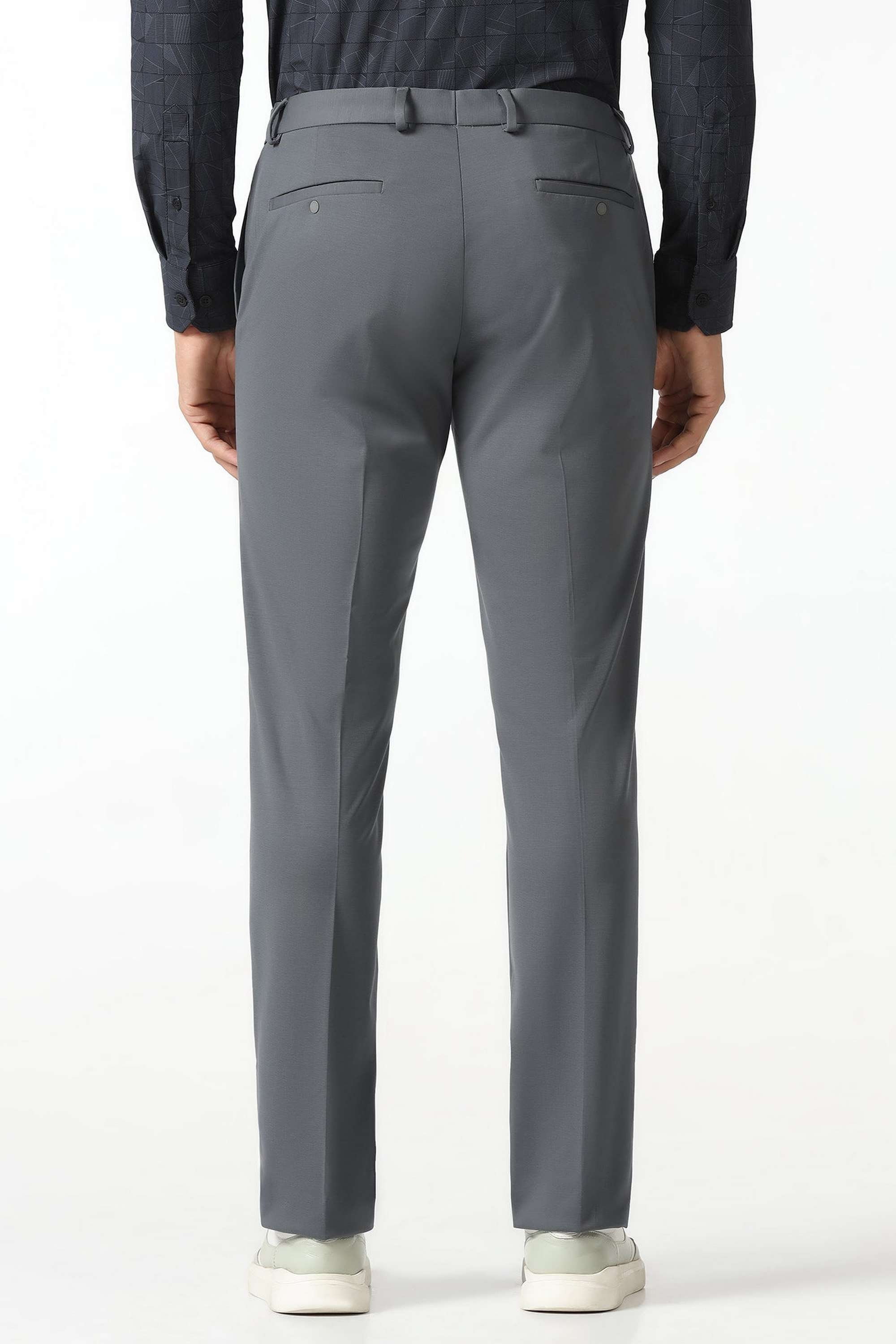 Solid-Blended-Fabric-Slim-Fit-Men-s-Formal-Trousers