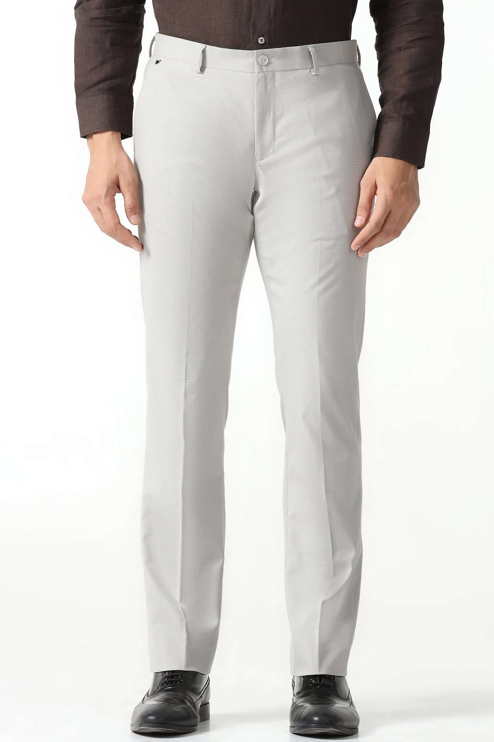 Solid-Blended-Super-Slim-Fit-Men-s-Trousers