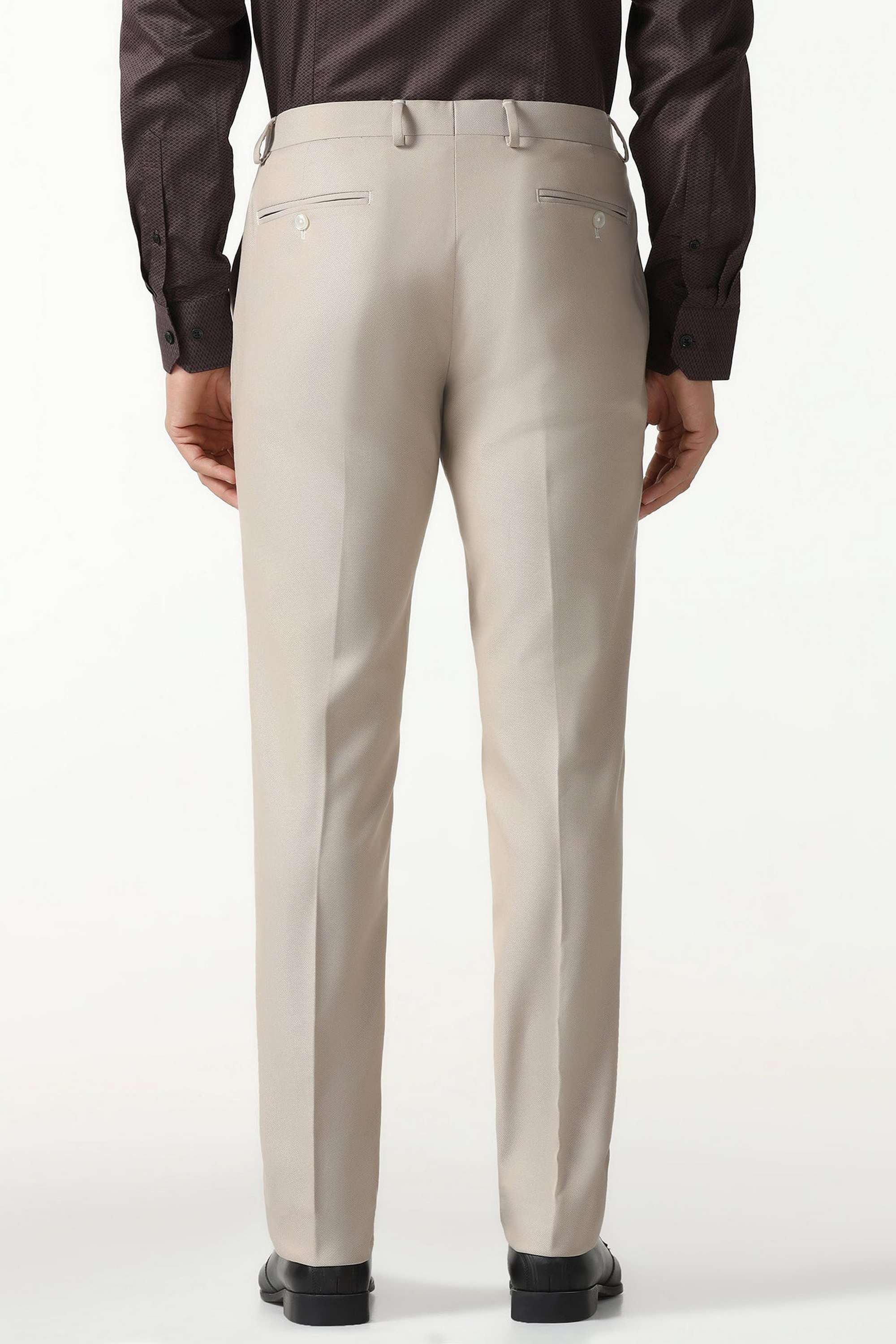 Solid-Blended-Slim-Fit-Men-s-Trousers