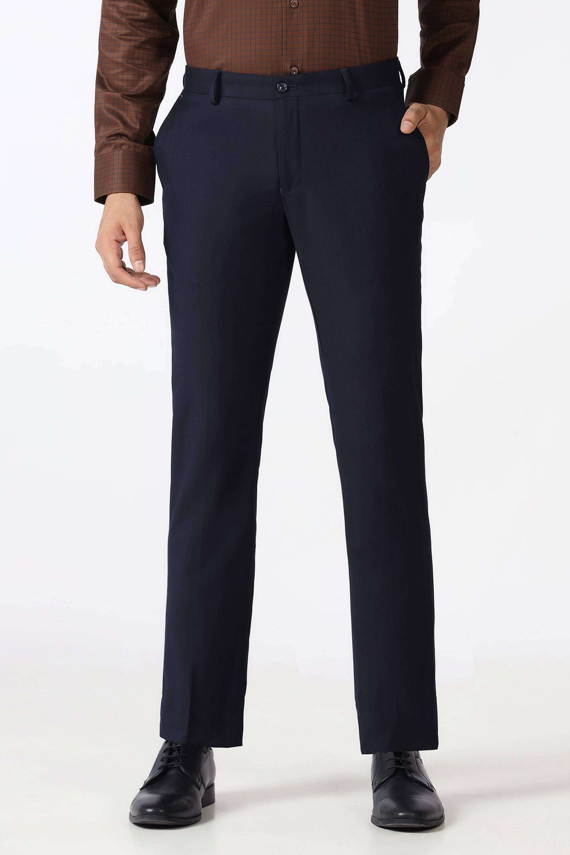 Stripes-Polyester-Viscose-Super-Slim-Fit-Men-s-Trousers