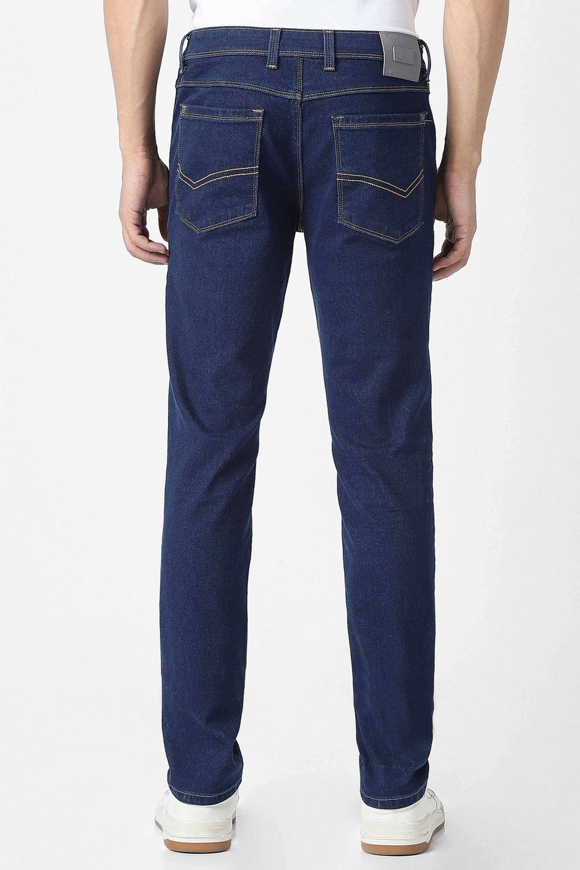 Blended-Fabric-Regular-Fit-Men-Jeans