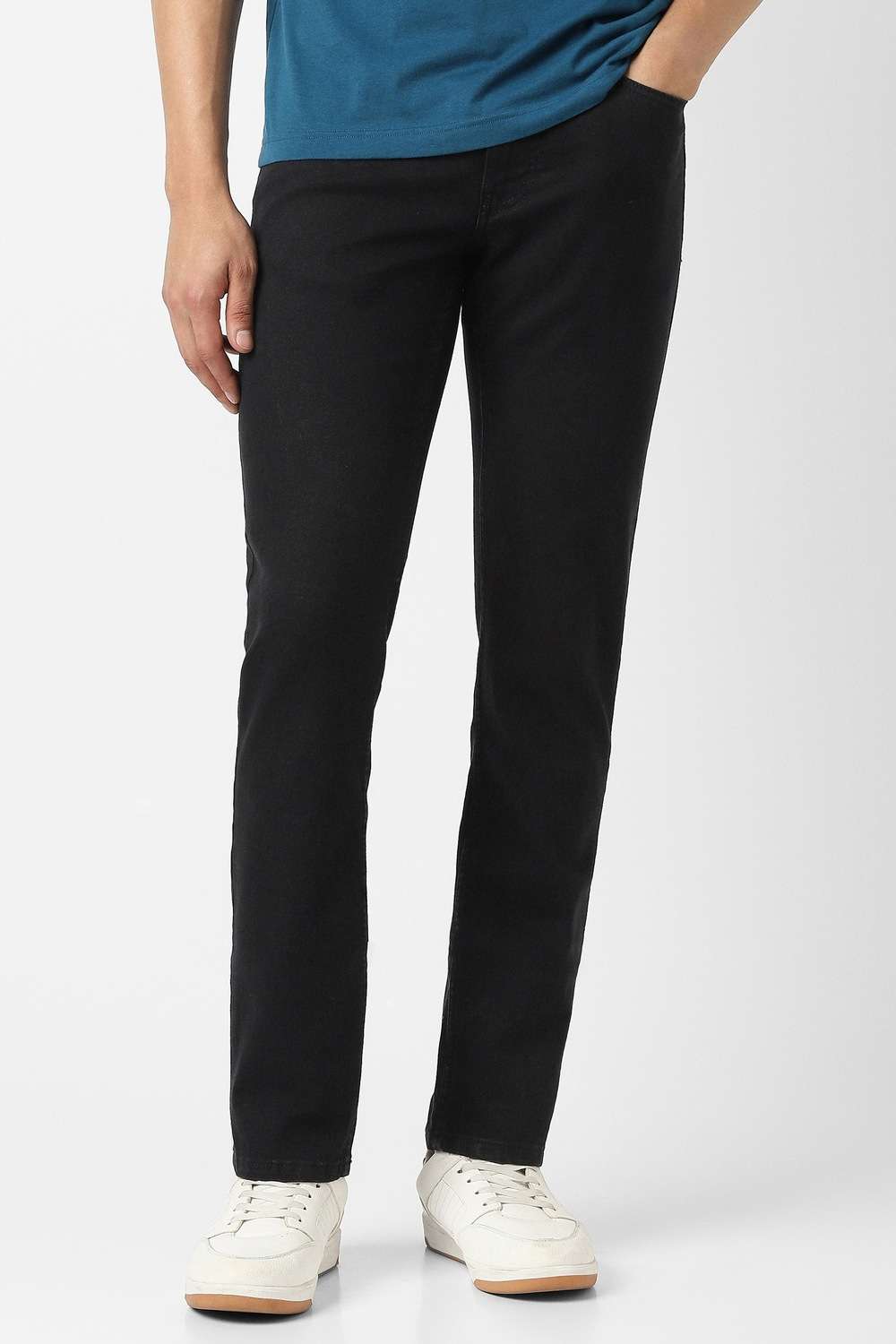 Light-Wash-Blended-Fabric-Relaxed-Fit-Men-s-Jeans