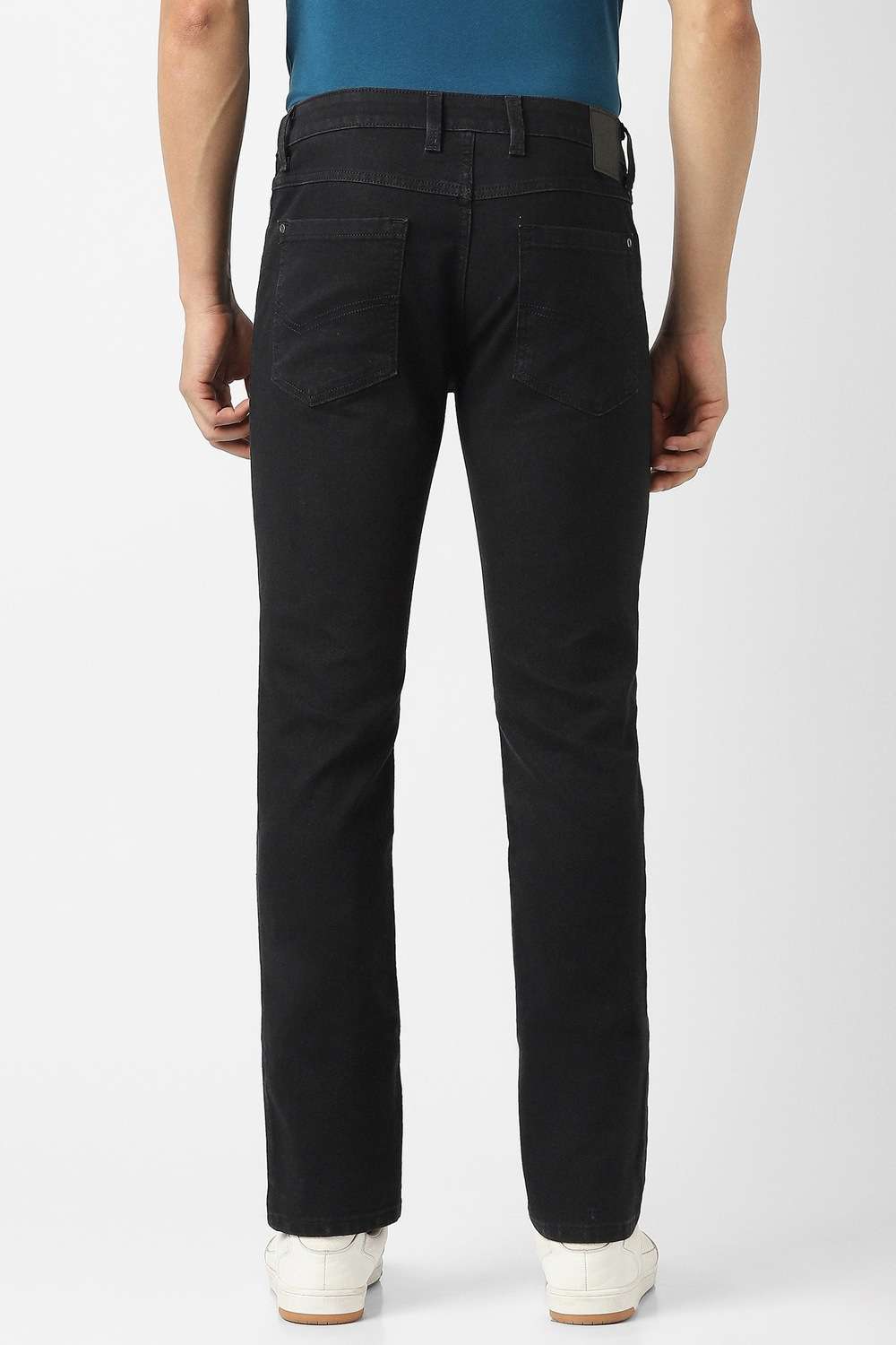 Light-Wash-Blended-Fabric-Relaxed-Fit-Men-s-Jeans