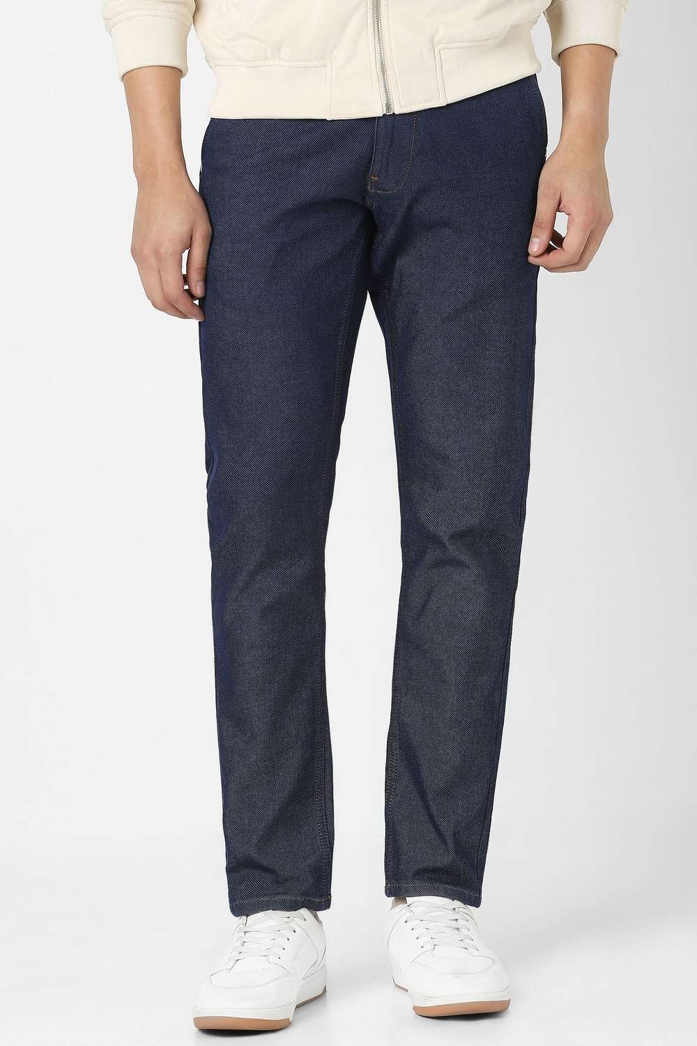 Light-Wash-Blended-Fabric-Relaxed-Fit-Men-s-Jeans