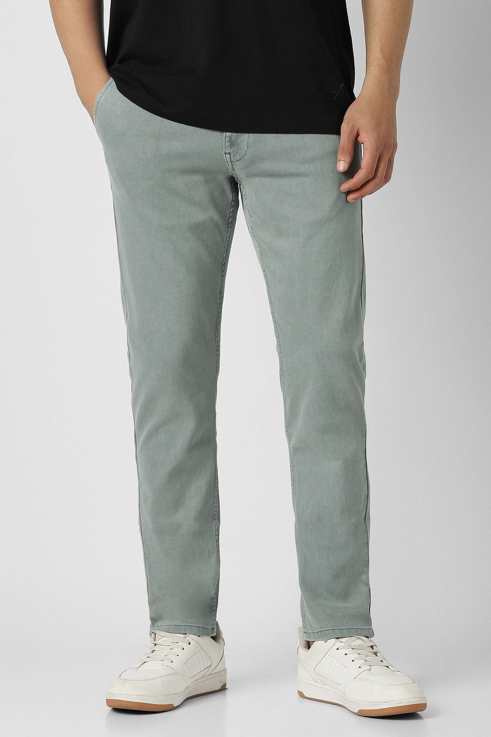 Light-Wash-Cotton-Blend-Regular-Fit-Men-s-Jeans