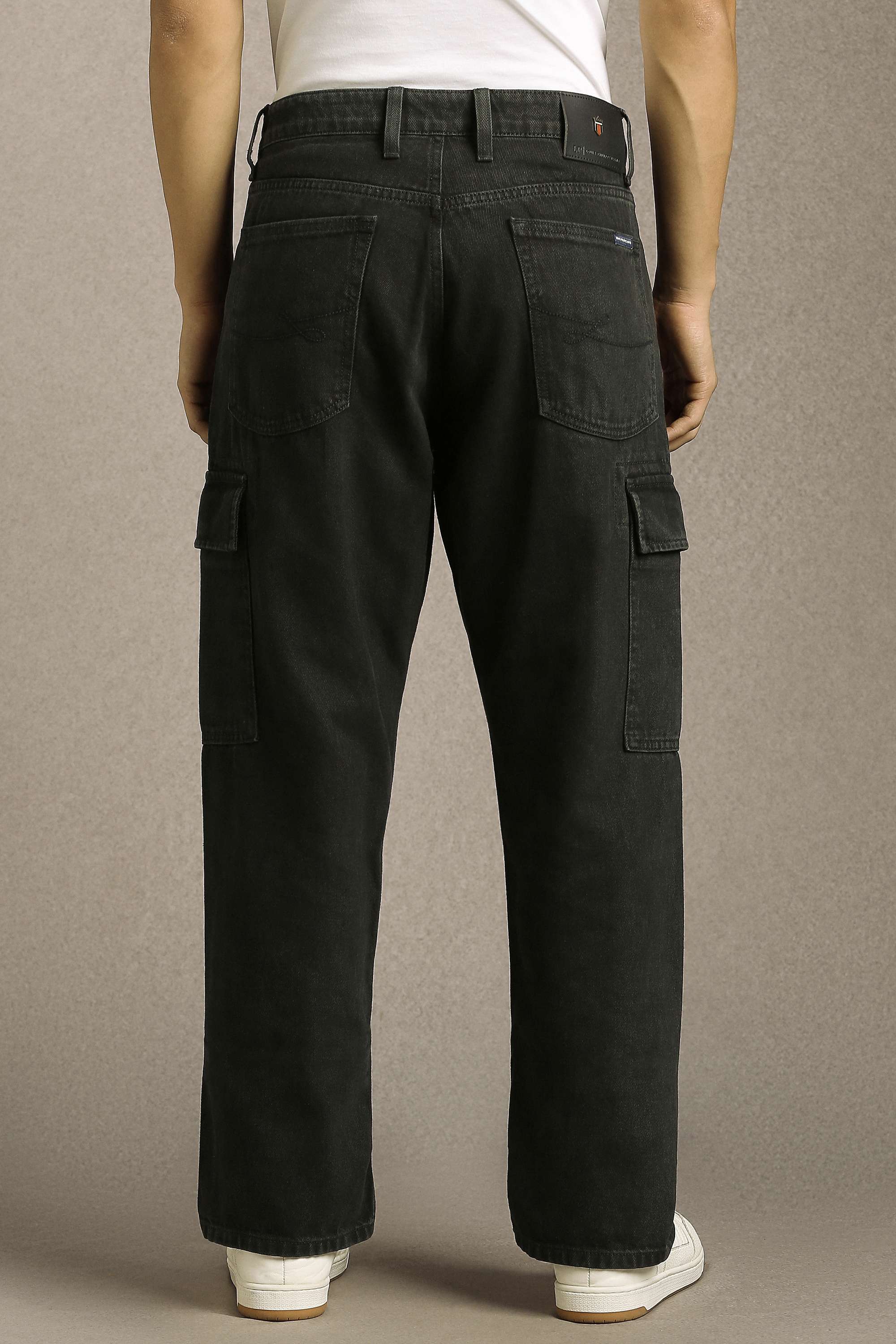 Light-Wash-Cotton-Blend-Bootcut-Fit-Men-s-Jeans