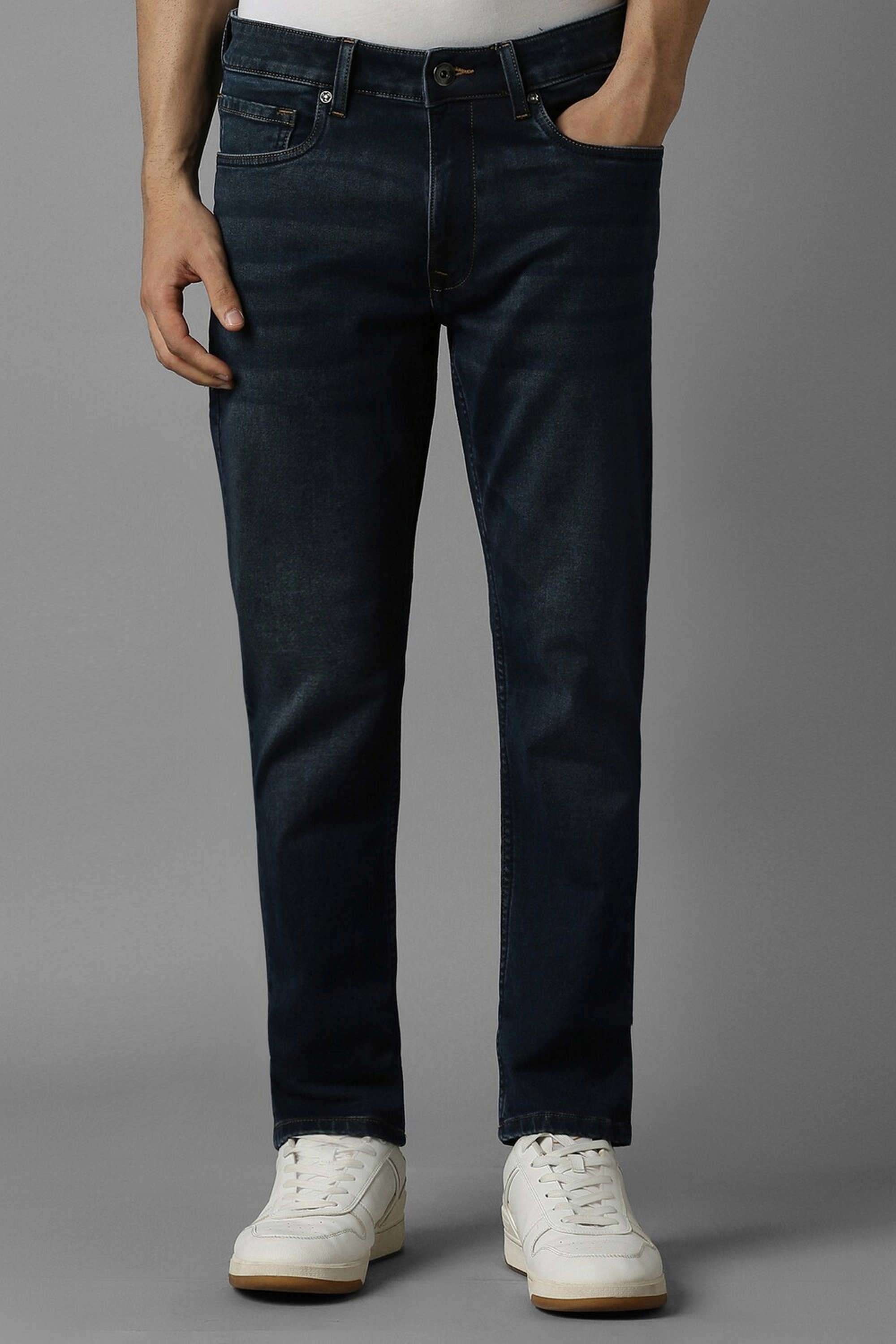 Solid-Cotton-Blend-Super-Slim-Fit-Men-s-Jeans