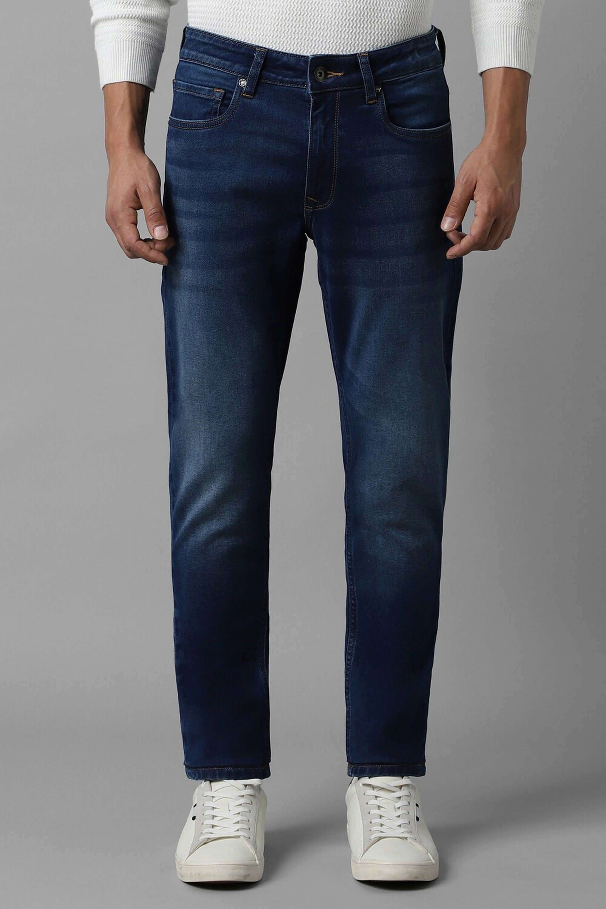 Solid-Cotton-Blend-Super-Slim-Fit-Men-s-Jeans