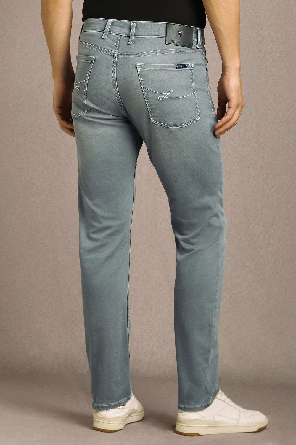 Solid-Cotton-Blend-Slim-Fit-Men-s-Jeans