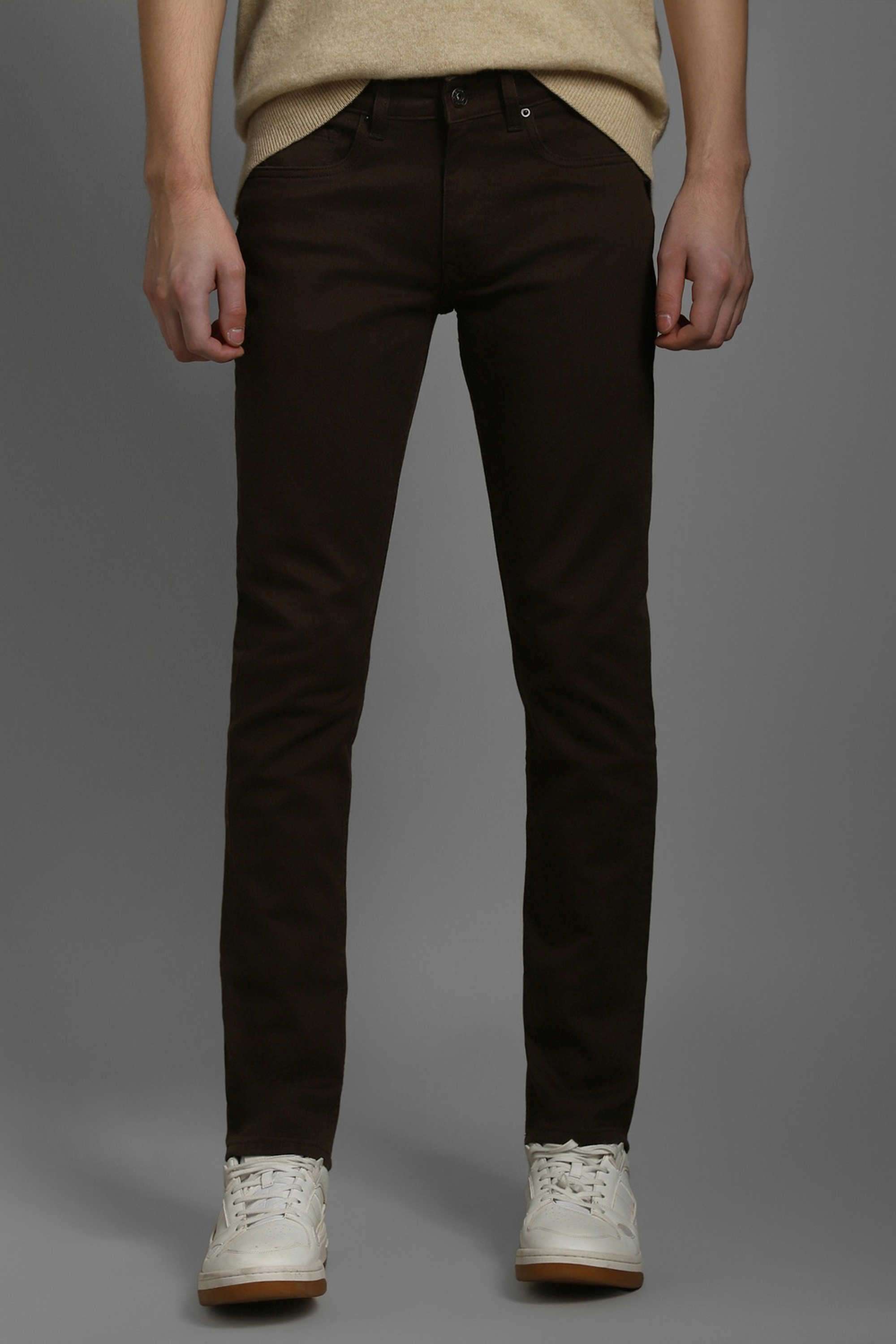 Solid-Cotton-Blend-Slim-Fit-Men-s-Jeans