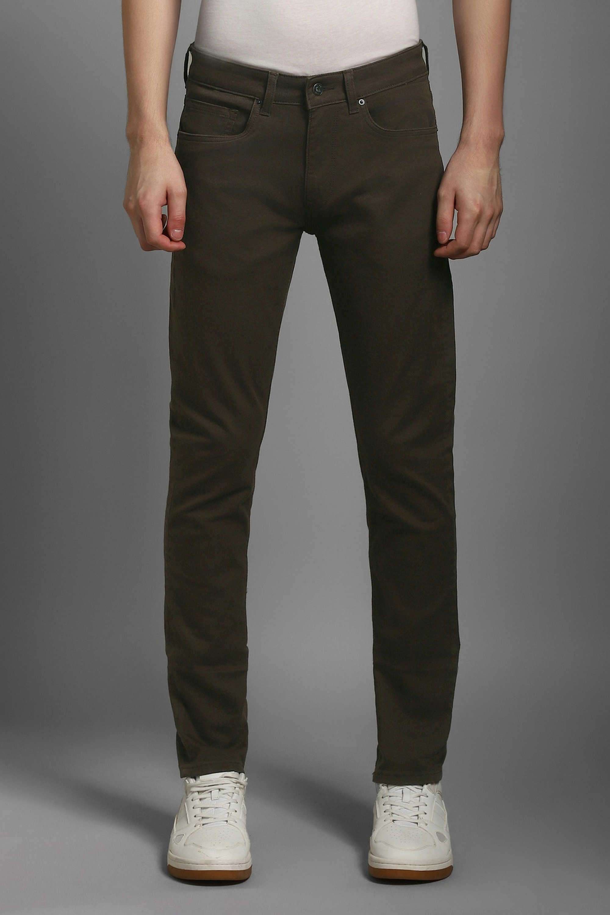 Solid-Cotton-Blend-Slim-Fit-Men-s-Jeans