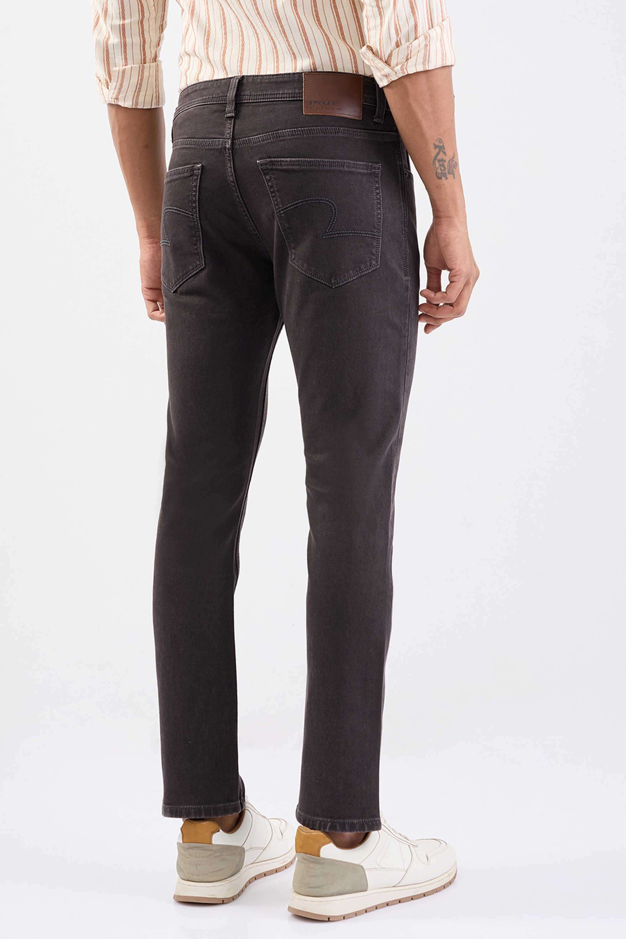 Solid-Cotton-Regular-Fit-Men-s-Jeans