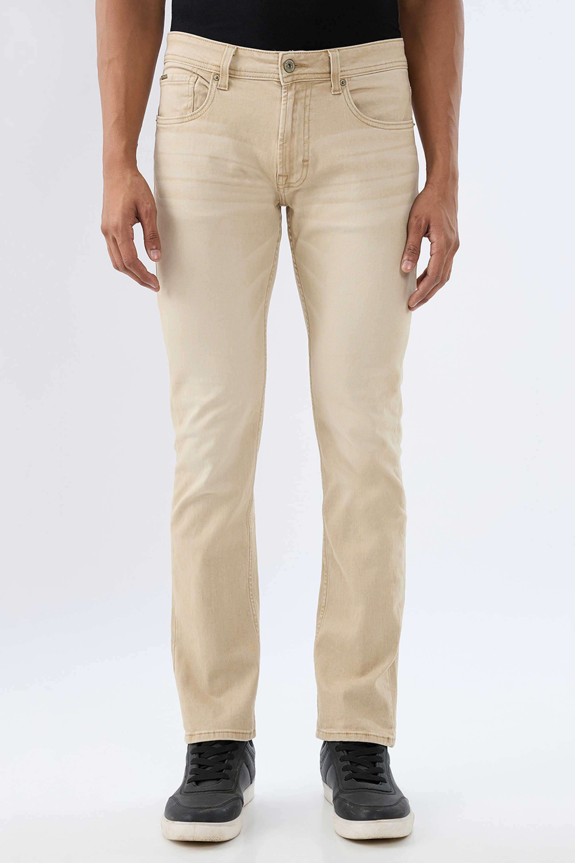 Solid-Cotton-Regular-Fit-Men-s-Jeans