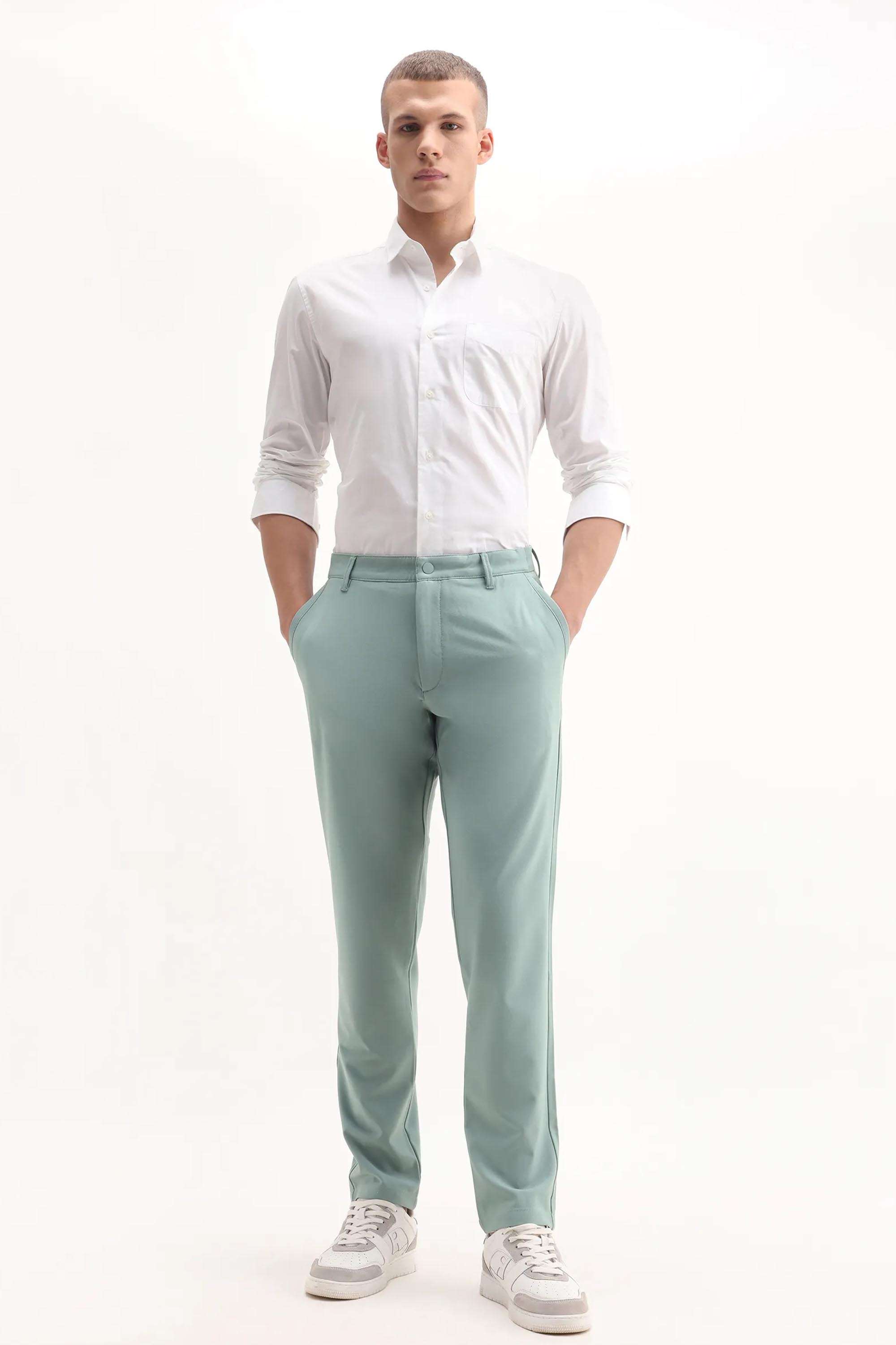 Solid-Cotton-Regular-Fit-Men-s-Casual-Trousers