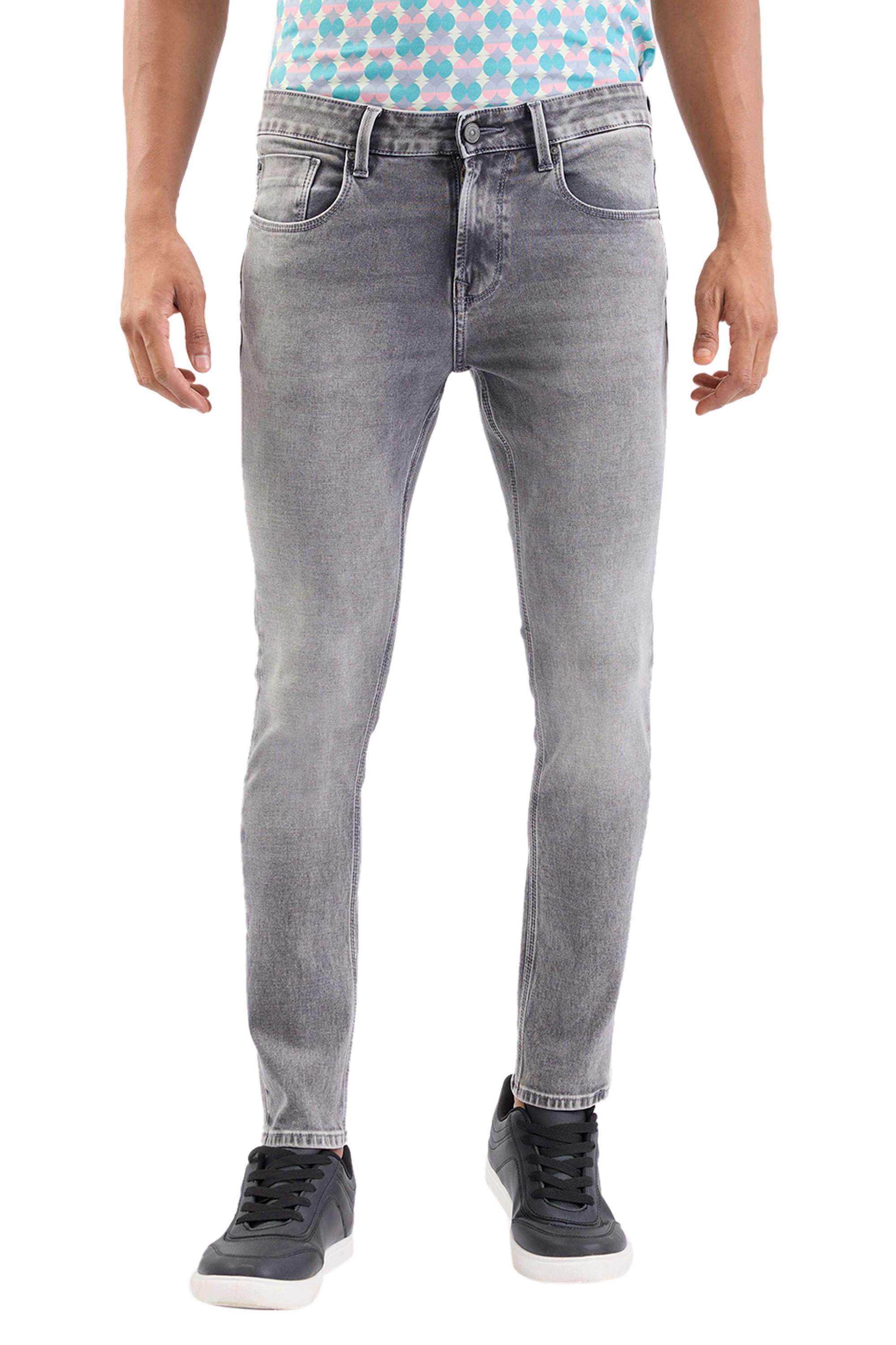 Light-Wash-Cotton-Super-Skinny-Fit-Men-Jeans