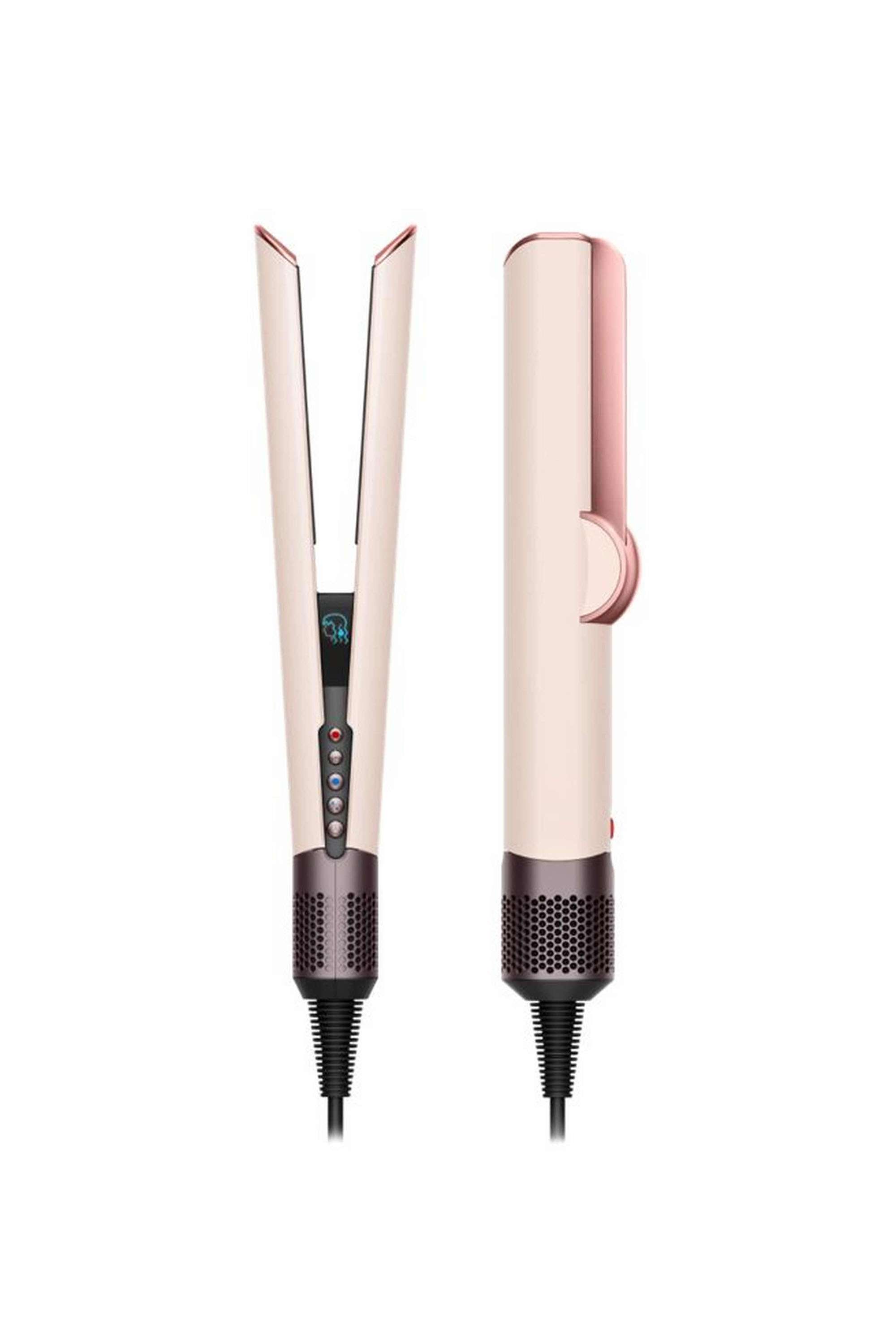 Airstrait-Dryer-and-Straightener---Ceramic-Pink-&-Rose-Gold